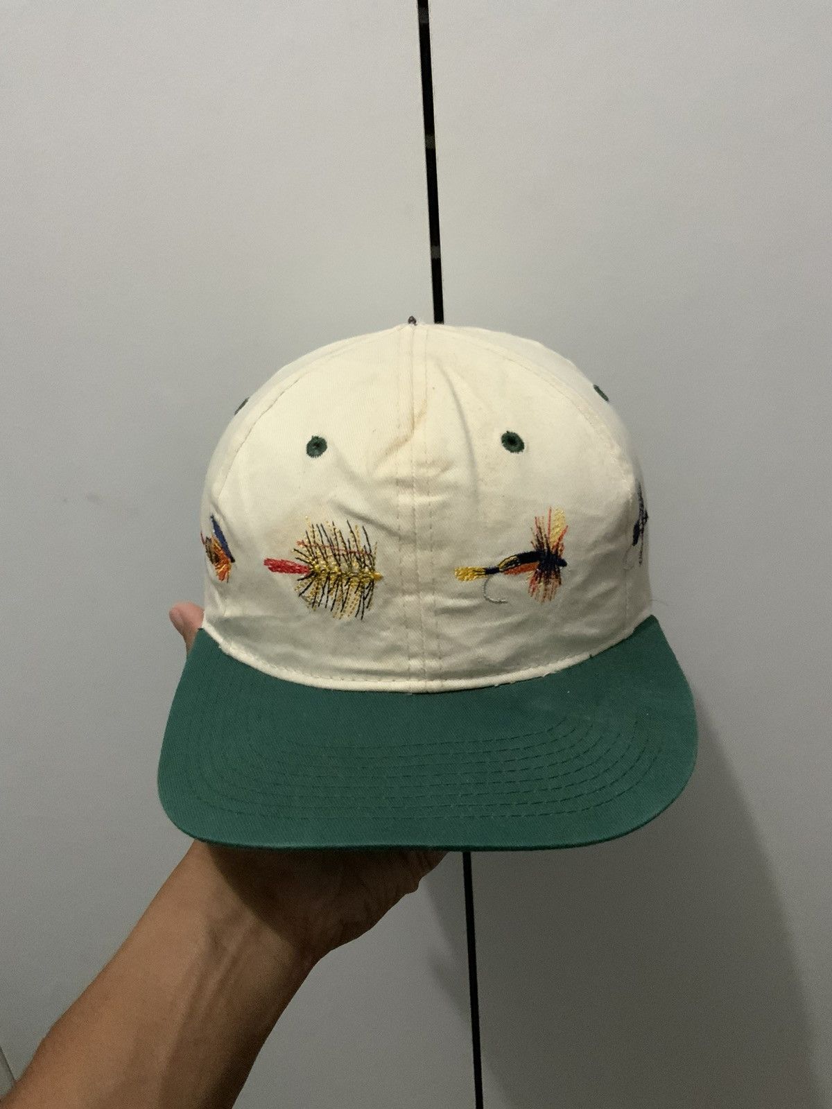 Vintage Vintage Young An Check Your Fly Fishing Hat Cap Size ONE SIZE - 1 Thumbnail