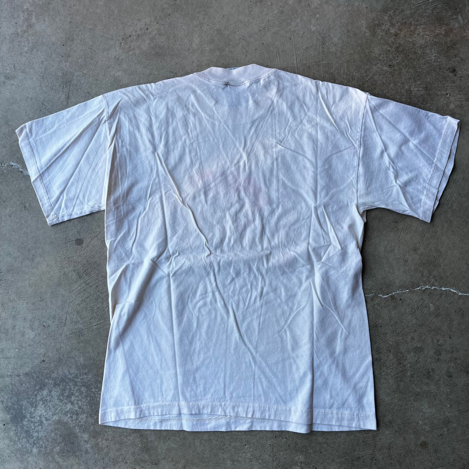 Vintage VINTAGE CAVE OF ALTAMIRA ART TEE SHIRT WHITE GRAPHIC XL 90S Size US XL / EU 56 / 4 - 2 Thumbnail