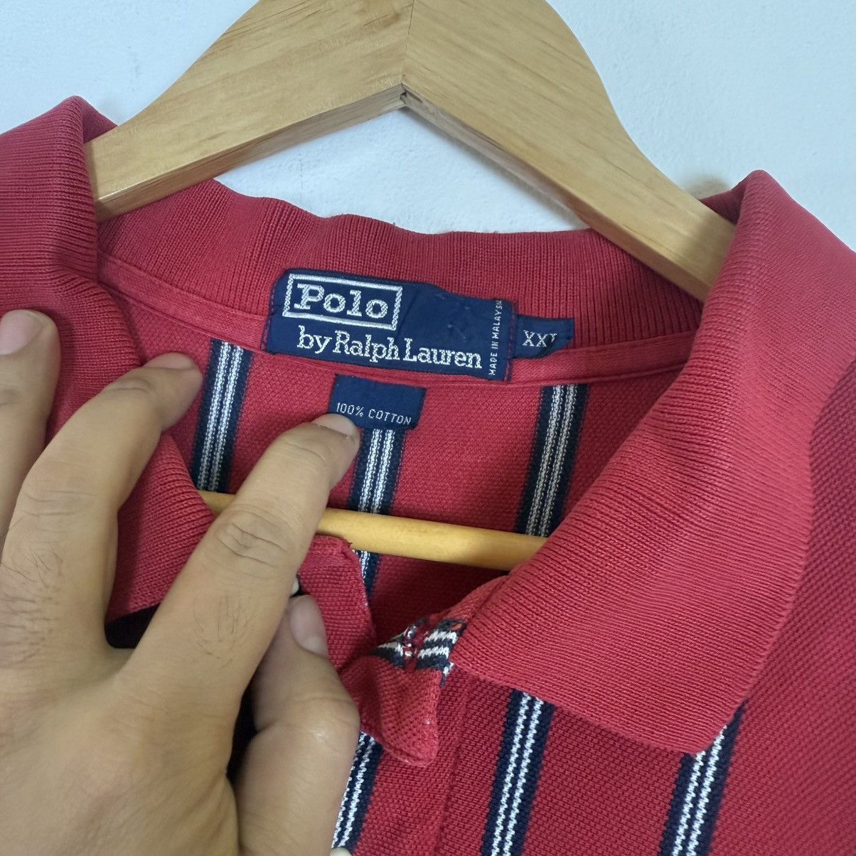 Polo Ralph Lauren Vintage Polo By Ralph Lauren Polo Tee Size US XL / EU 56 / 4 - 9 Thumbnail