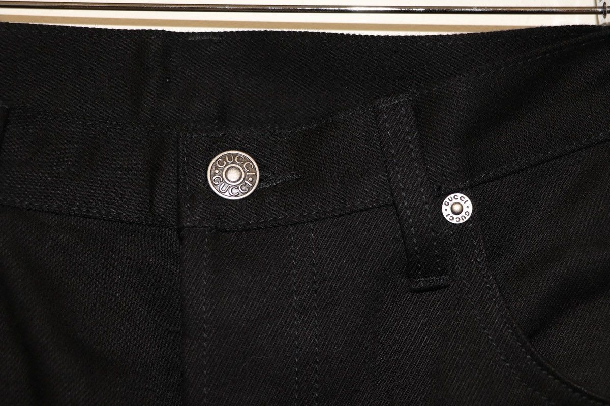 Gucci Gucci La Famigilia Horsebit Denim Cotton Jeans Size 34 Size US 34 / EU 50 - 3 Thumbnail
