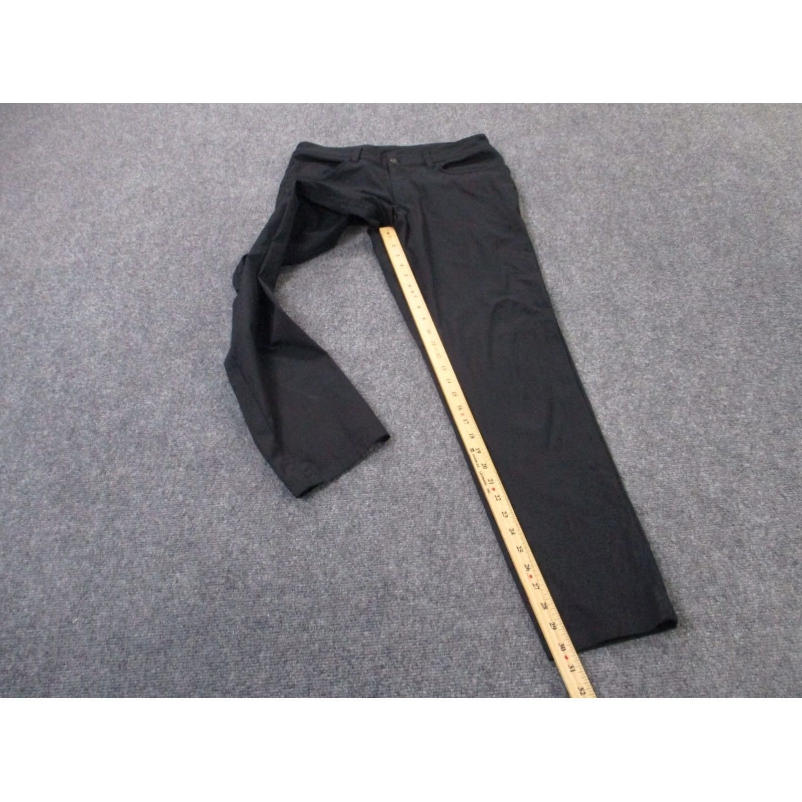 Lululemon Lululemon Pants Mens Regular Chino Warpstreme ABC Classic Stretch 30 Black Size US 30 / EU 46 - 3 Thumbnail