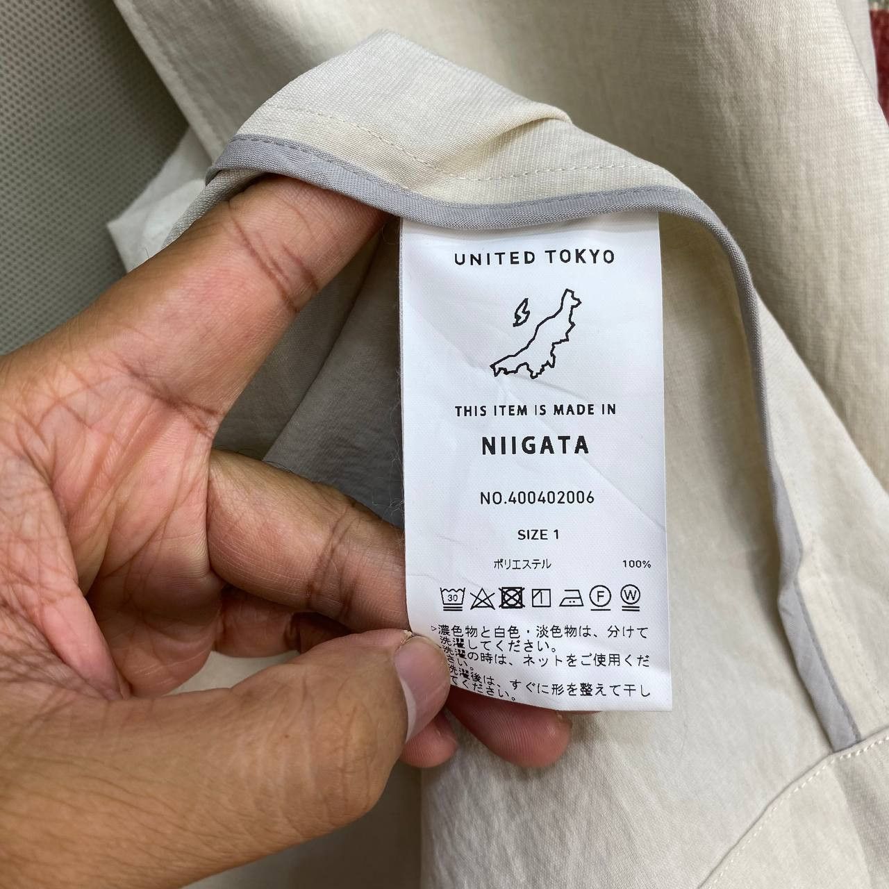 Japanese Brand Spider Baggy United Tokyo Asymmetrical Minimalist Jacket Size US S / EU 44-46 / 1 - 12 Thumbnail