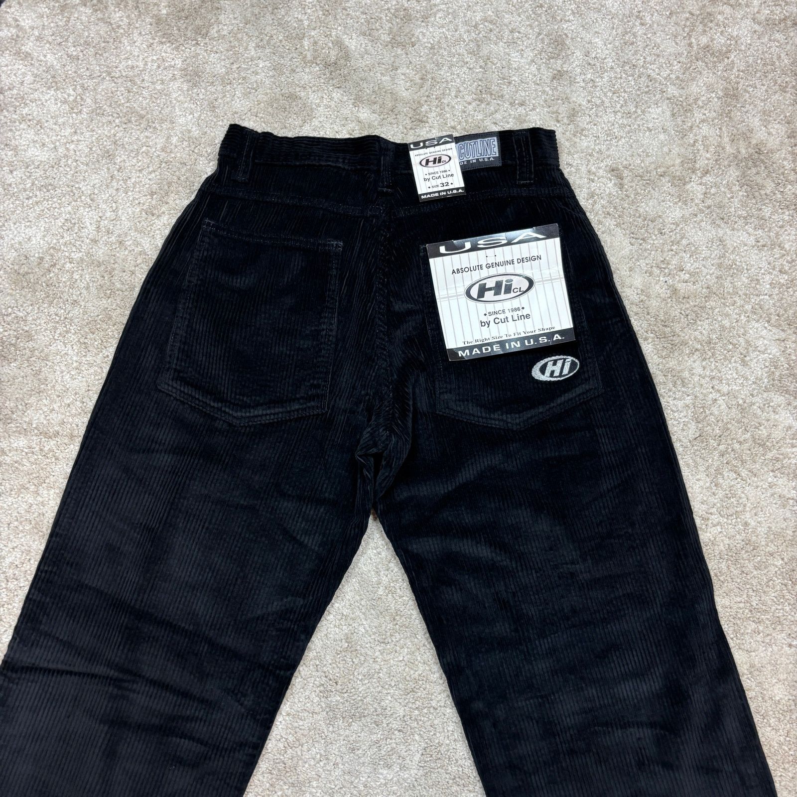 Vintage NWT Deadstock Vintage Hi Cutline Corduroy Baggy Skate 32x31 Size US 32 / EU 48 - 2 Thumbnail