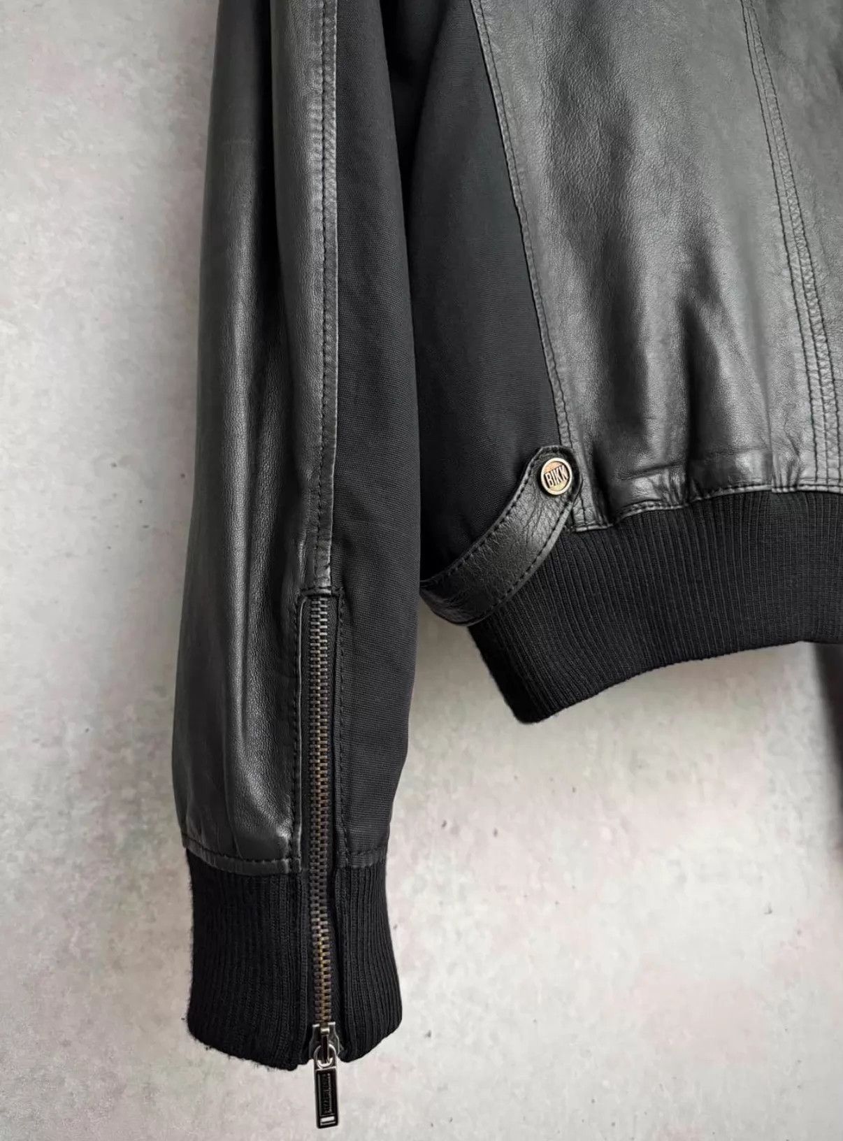 Dirk Bikkembergs dirk bikkembergs Lambskin Moto Zipper Jacket Size US M / EU 48-50 / 2 - 7 Thumbnail