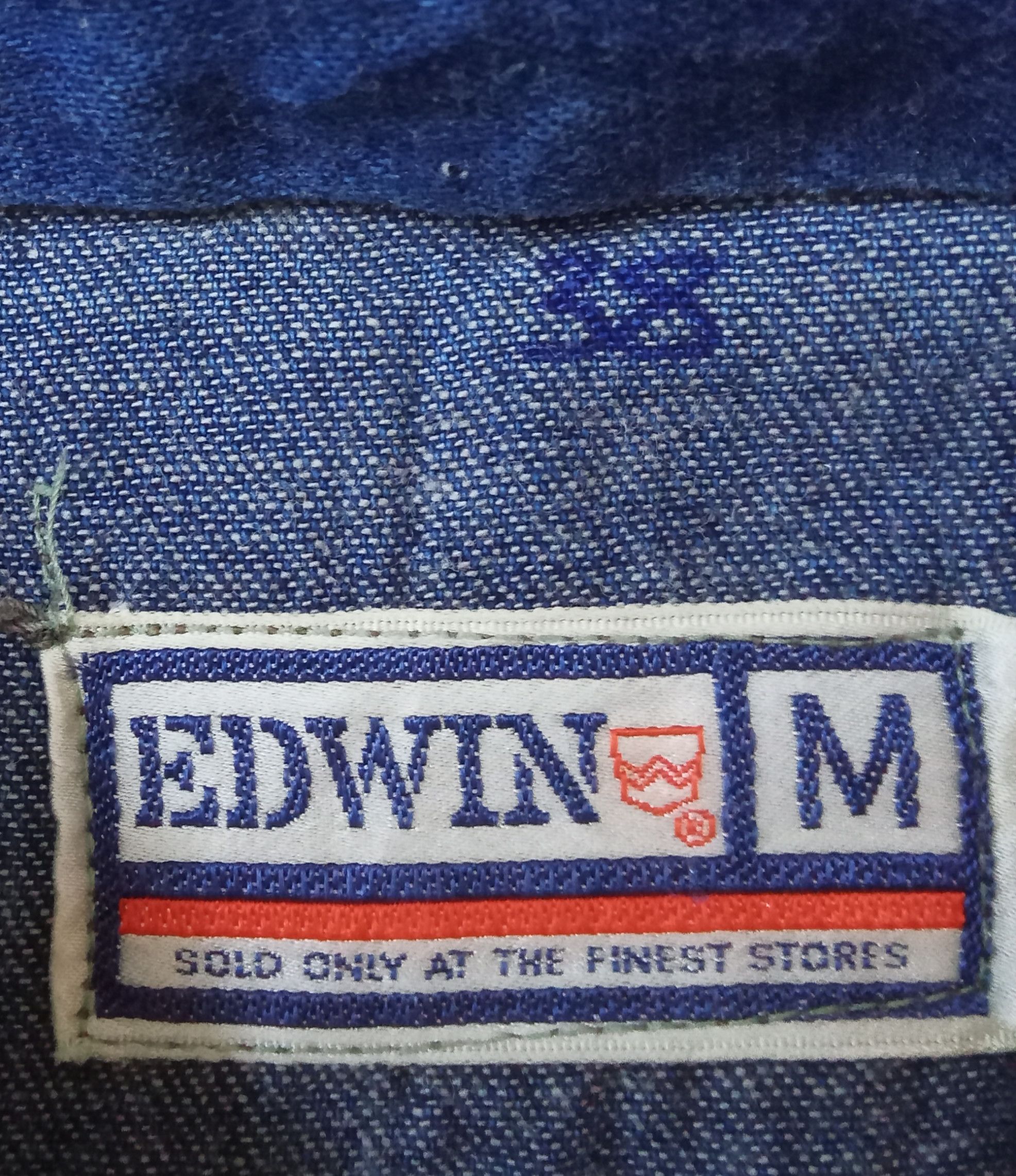 Edwin Edwin Vintage Selvedge Denim Western Snap Buttons Shirt Size M / US 6-8 / IT 42-44 - 3 Thumbnail