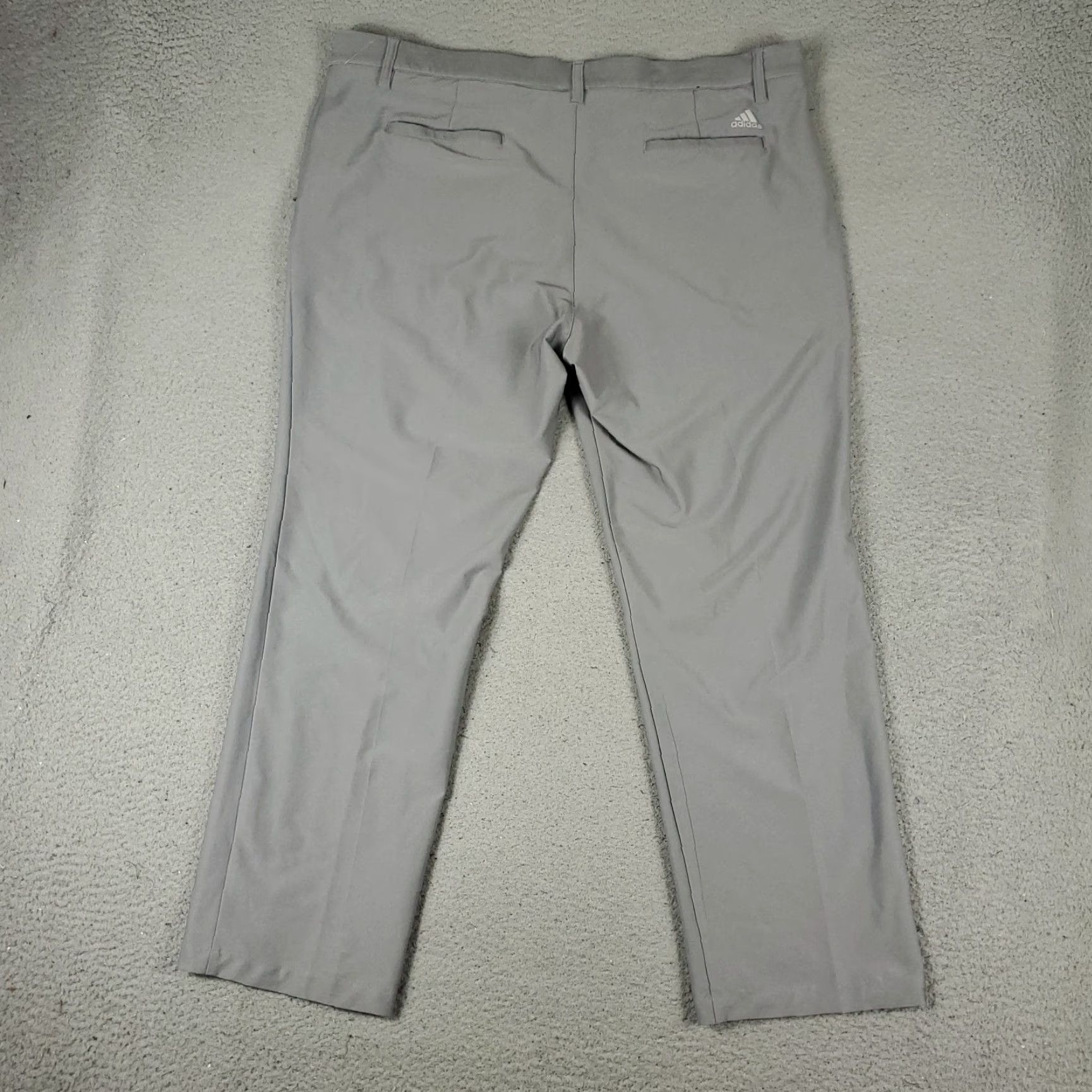 Adidas Adidas Pants Mens 40x30 Gray Chino Flat Front Regular Size US 40 / EU 56 - 7 Thumbnail