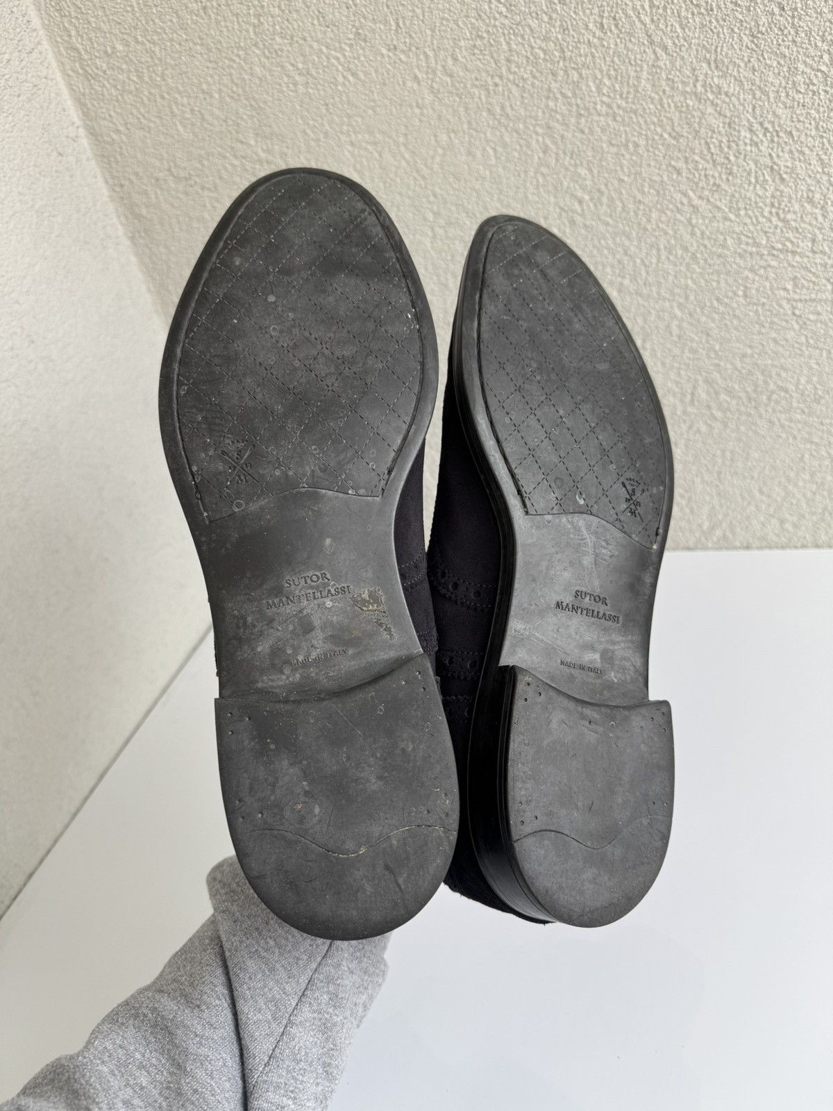 Sutor Mantellassi Sutor Mantellasi Oxfords Dark Shoes Leather Size US 10 / EU 43 - 9 Thumbnail