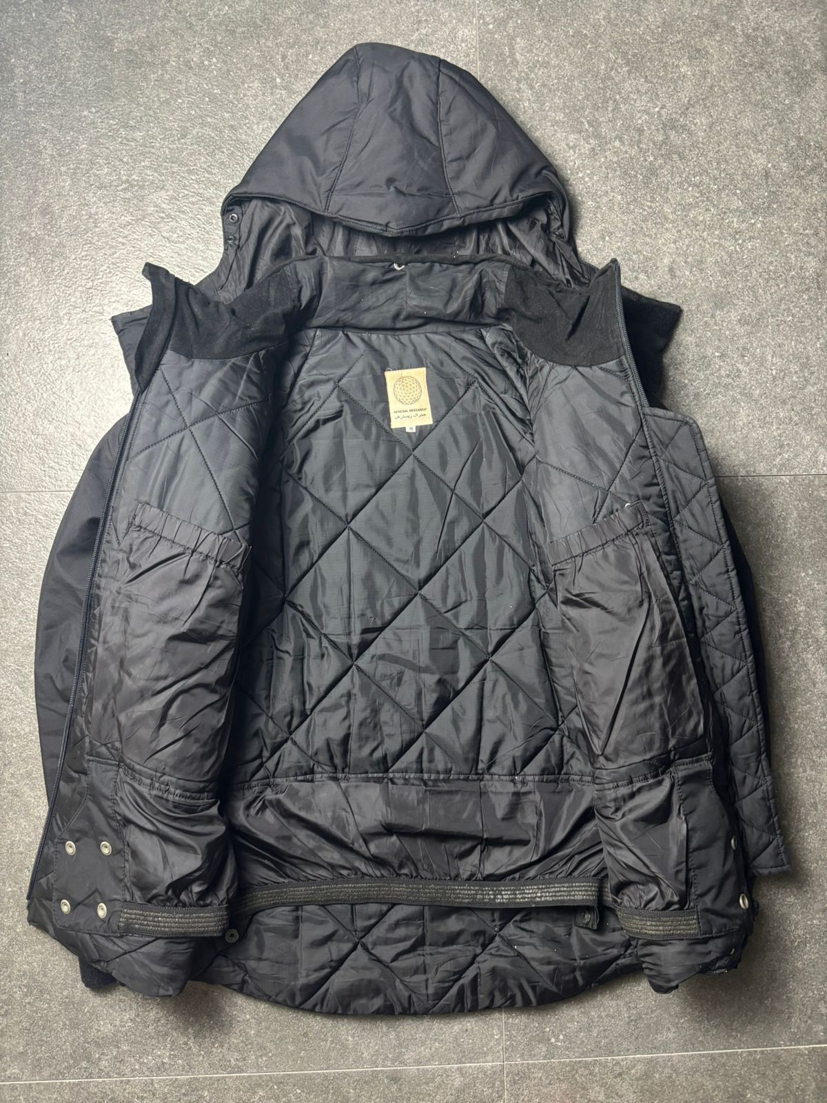 General Research 2000s General Research Arabic Detachable Hoodie Down Jacket Size US L / EU 52-54 / 3 - 6 Thumbnail