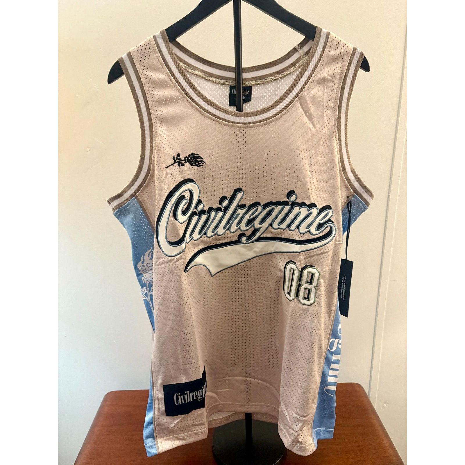 Civil Regime SZ L - NWT Civil Regime Basketball Jersey Size US L / EU 52-54 / 3 - 1 Thumbnail