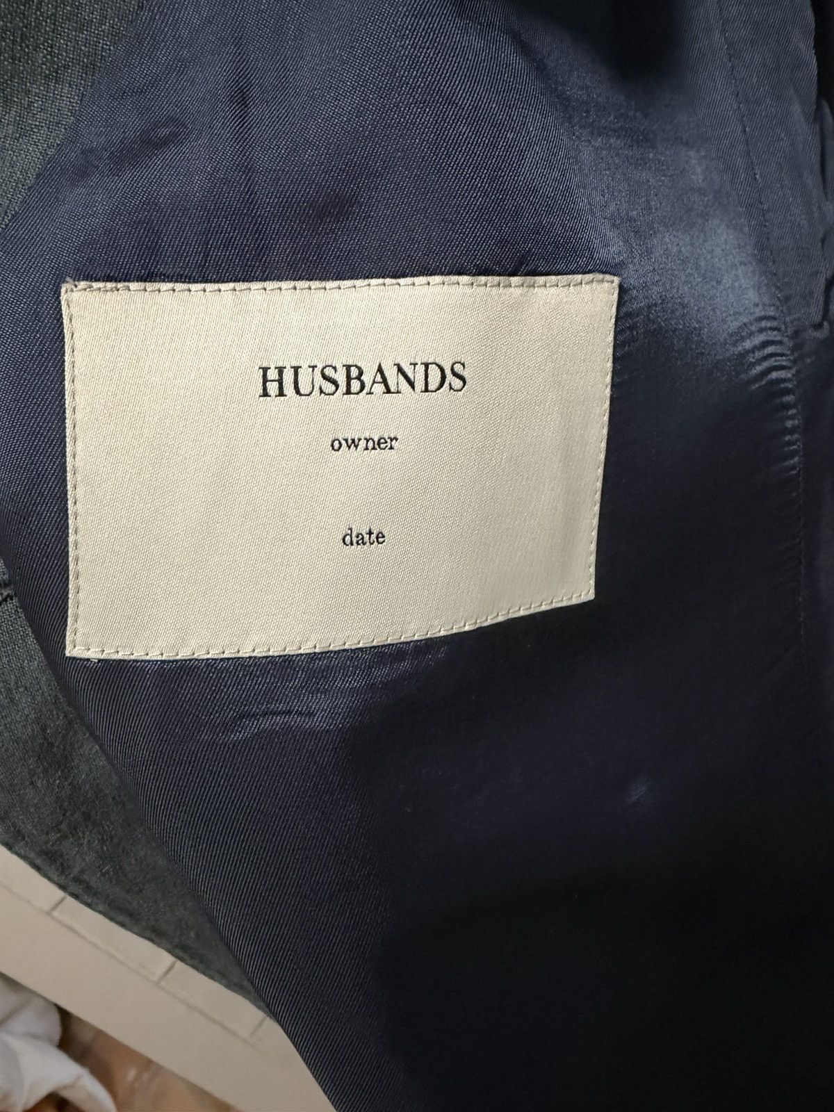 HUSBANDS Husbands paris double breasted linen suit Size 50R - 4 Thumbnail