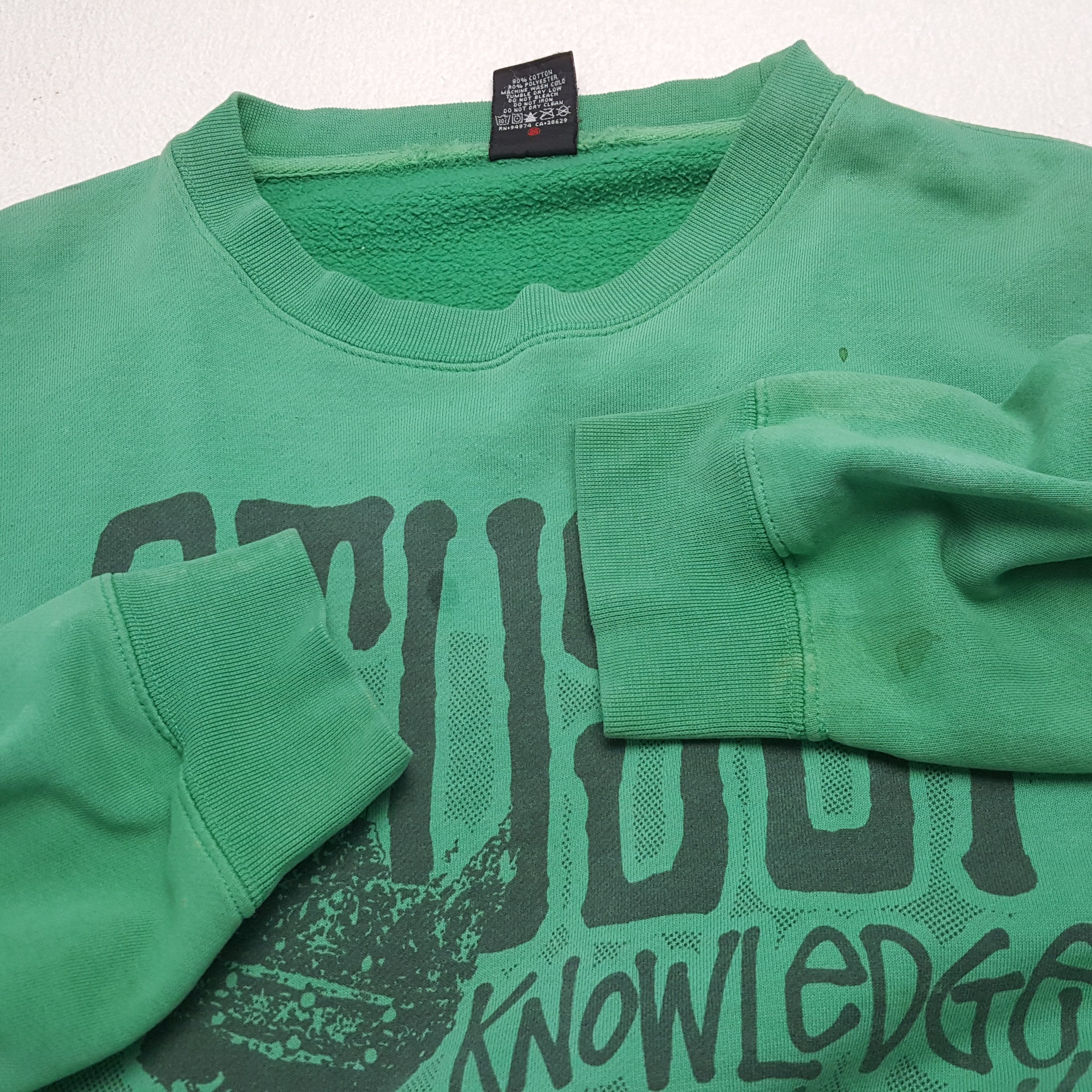 Stussy × Vintage Vintage STUSSY Streetwear Skateboard Style Sweatshirts Size US XL / EU 56 / 4 - 9 Thumbnail