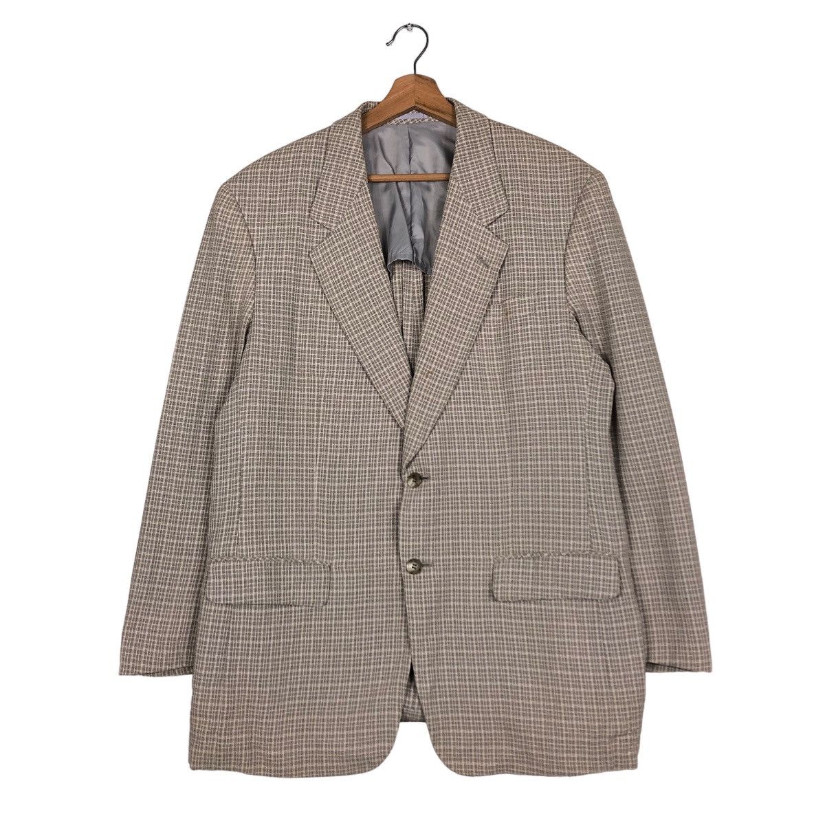 Japanese Brand 📌VINTAGE LANVIN PARIS CASUAL COATS JACKET DOUBLE BREAST Size US M / EU 48-50 / 2 - 2 Thumbnail