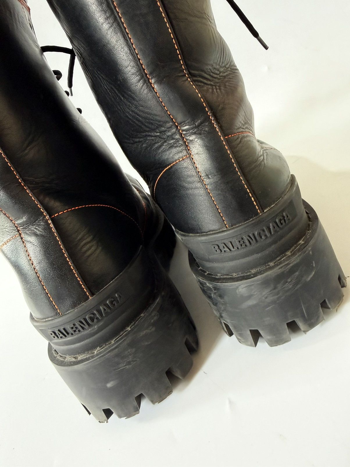 Balenciaga Balenciaga Strike Lace-Up Boots Size US 9.5 / EU 42-43 - 8 Thumbnail