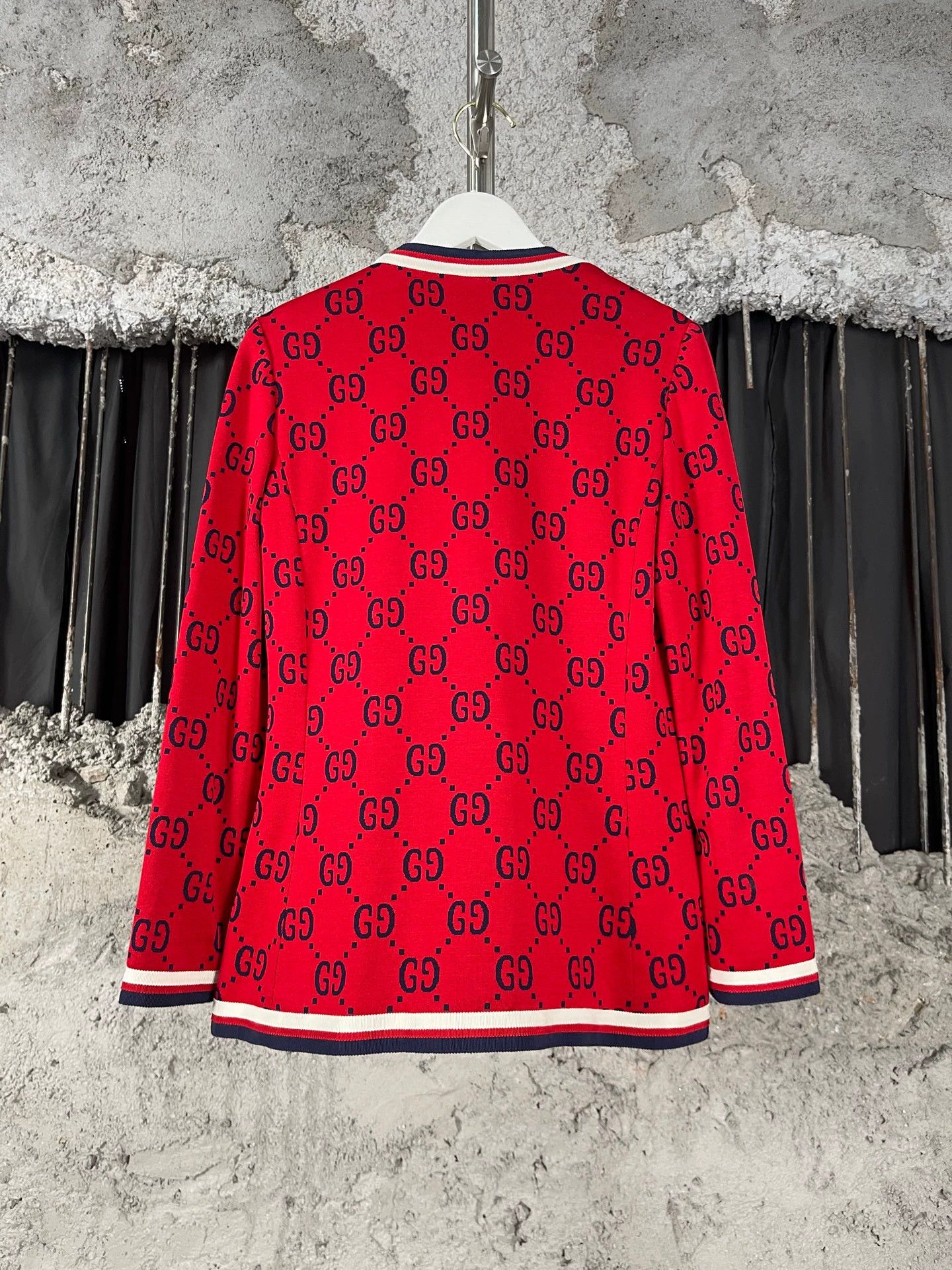 Gucci Gucci GG All Over Print Cardigan XS Size XS / US 0-2 / IT 36-38 - 2 Thumbnail