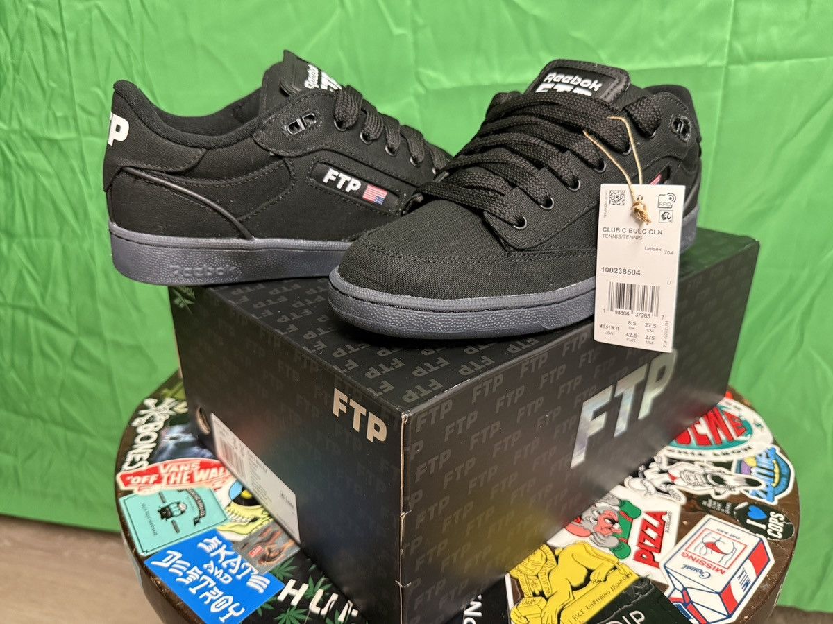 Fuck The Population FTP + REEBOK CLUB C BULC - SIZE 9.5 Size US 9.5 / EU 42-43 - 1 Thumbnail