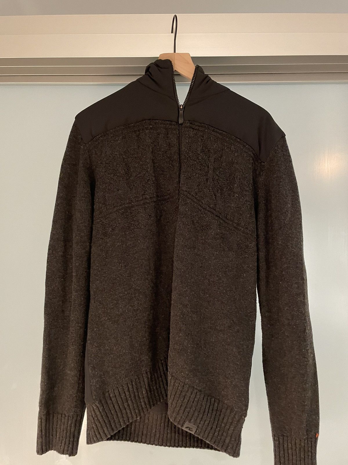 image of Kjus Knit Jacket in Black, Men's (Size Large)
