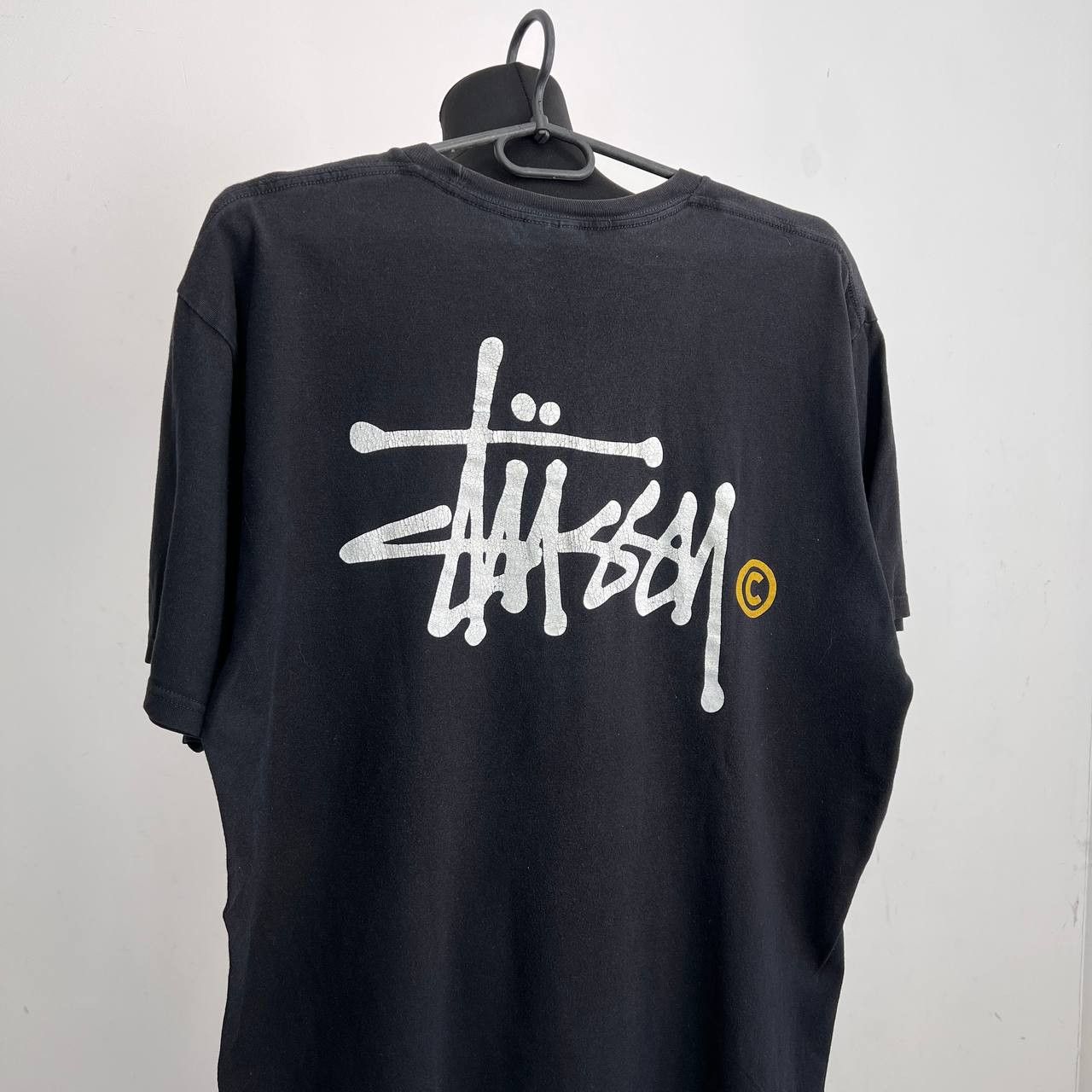 Stussy × Vintage Vintage Stussy Big Logo T-Shirt Made In Mexico Size US L / EU 52-54 / 3 - 7 Thumbnail