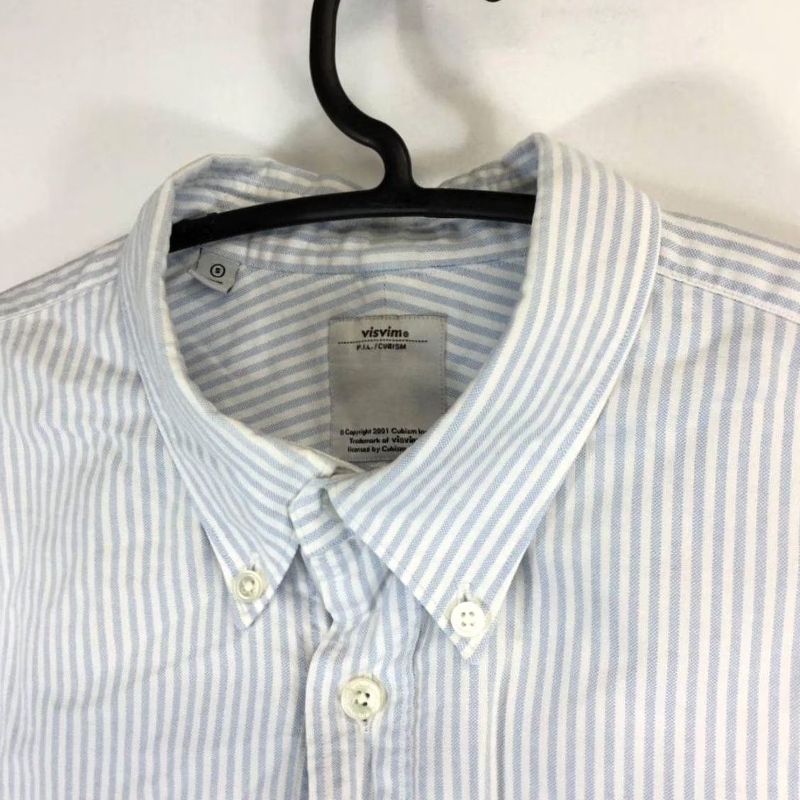 Visvim VISVIM Button-Down Striped Shirt Men S From Japan Cotton Long Sleeve Casual Size US S / EU 44-46 / 1 - 3 Thumbnail