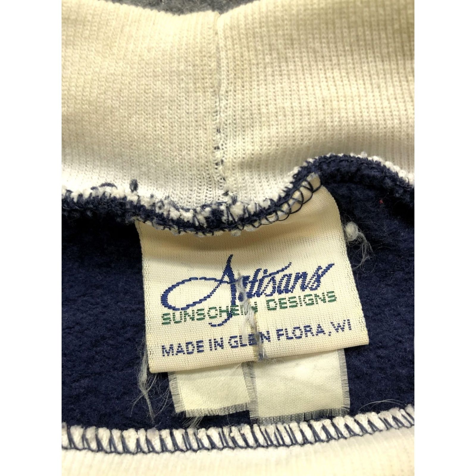 Vintage VINTAGE Artisans Sweatshirt Mens 2XL Blue Christmas Angel Winter Scene Graphic Size US XXL / EU 58 / 5 - 4 Thumbnail