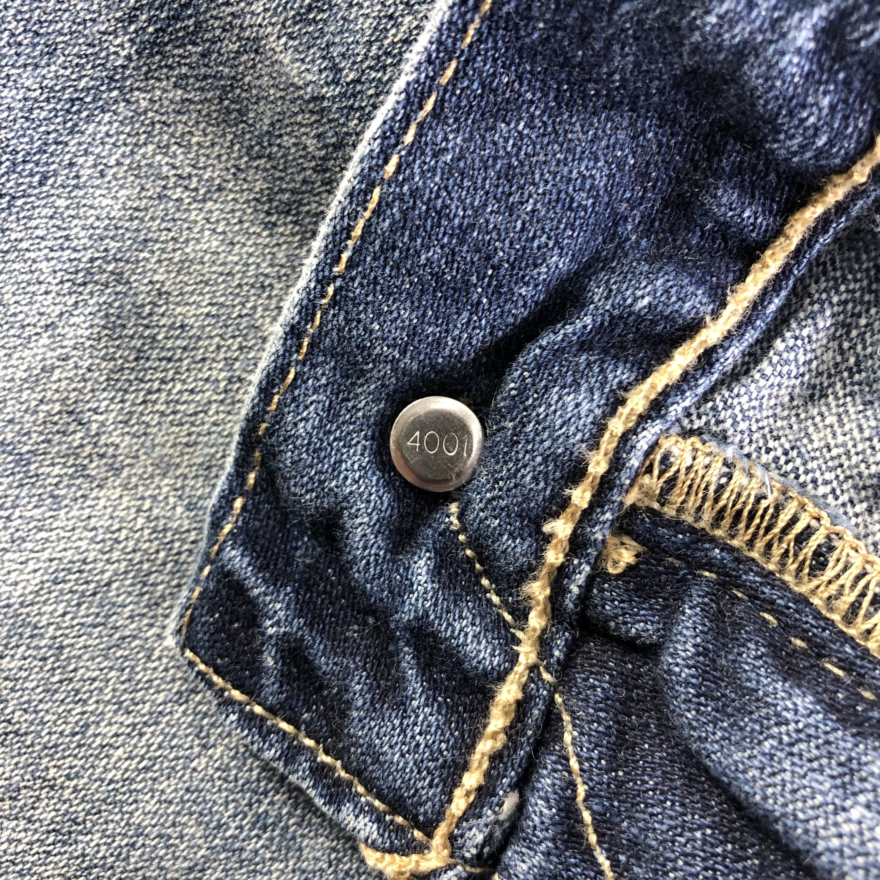 Levi's Vintage Blue Wash Levis 508 Jeans-J4256 Size US 33 - 9 Thumbnail