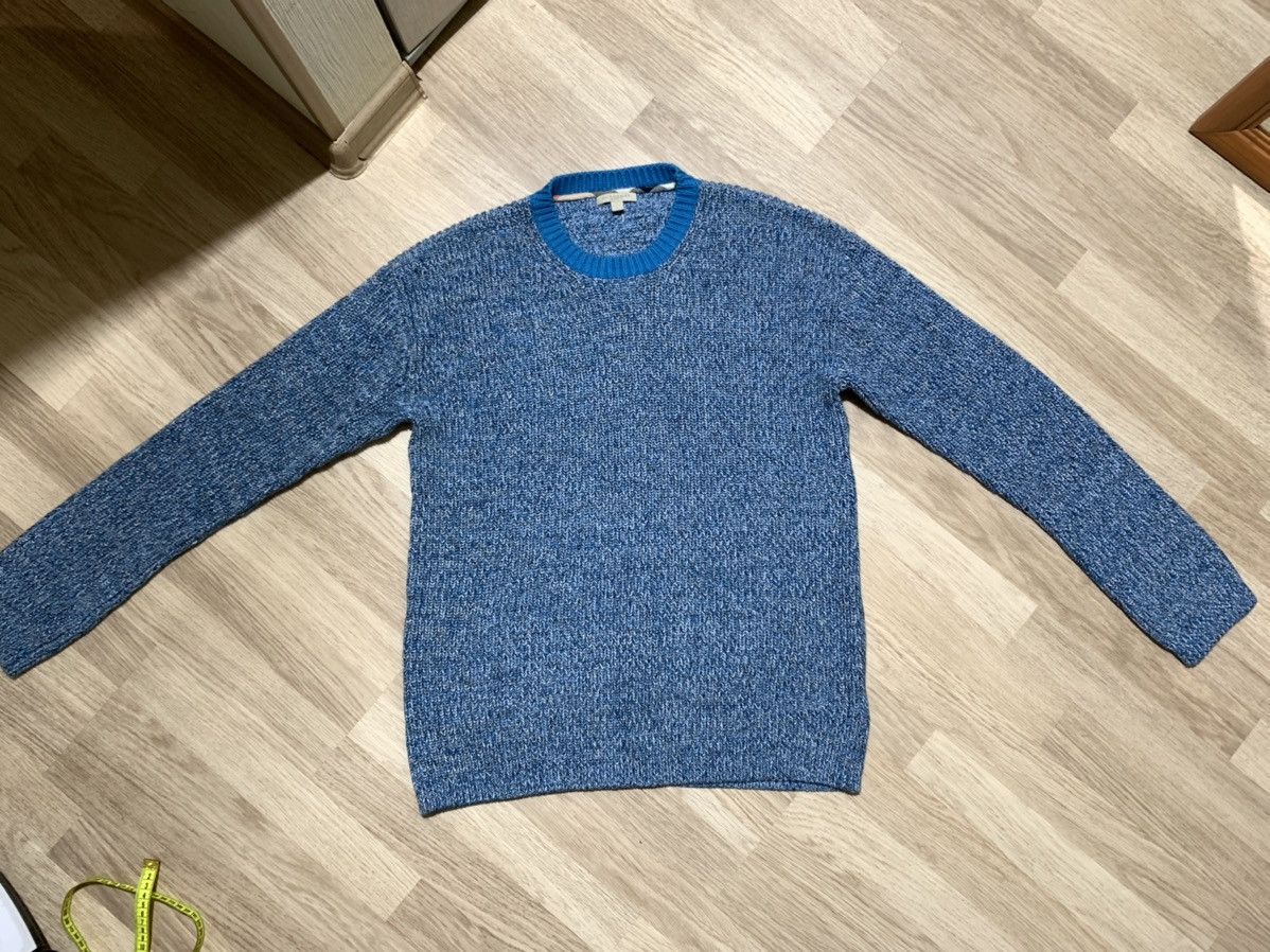 Burberry Burberry Brit knitted sweater leather back logo Size US L / EU 52-54 / 3 - 5 Thumbnail