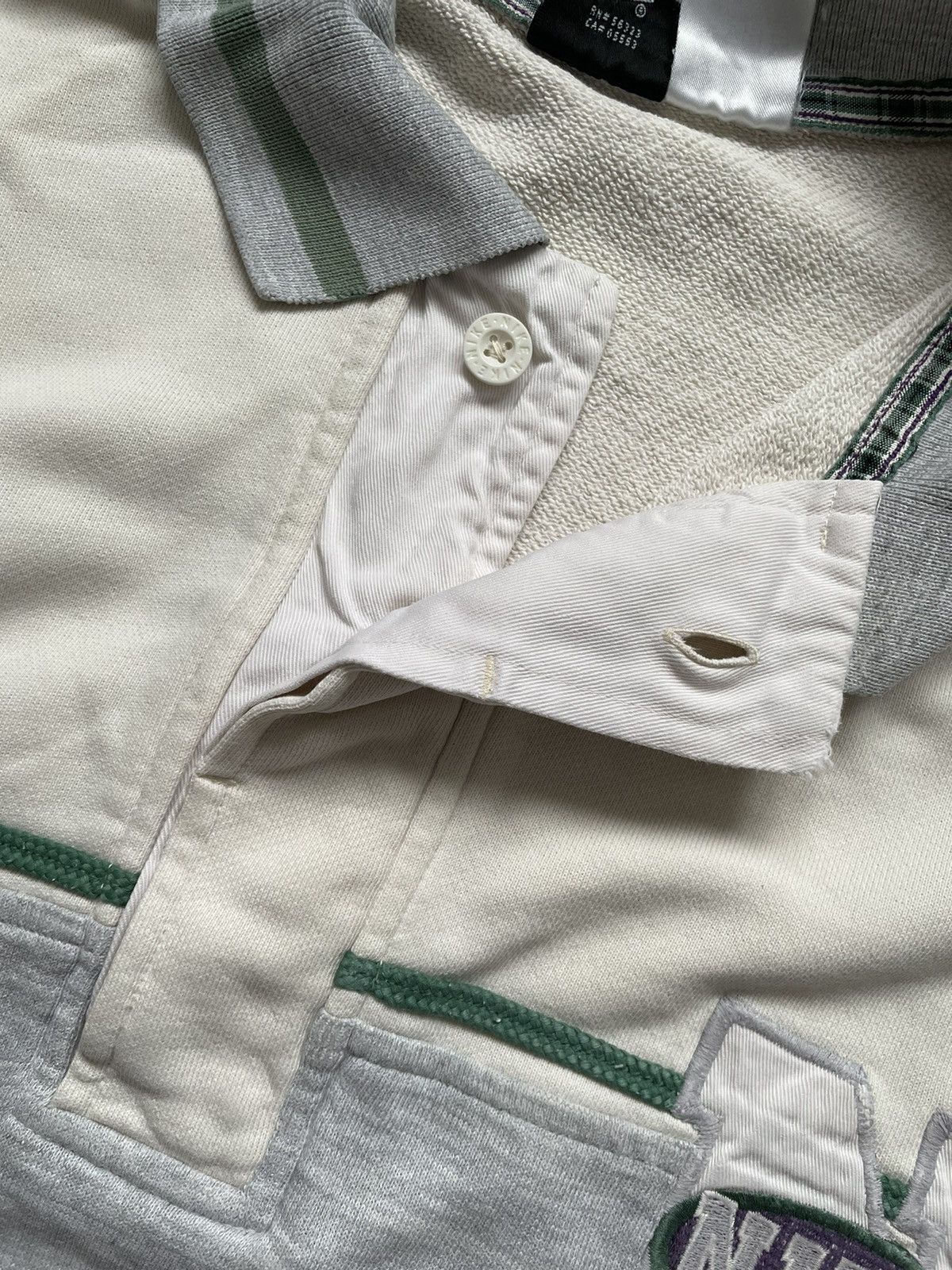 Nike × Vintage Nike vintage sweatshirt with a collar Size US L / EU 52-54 / 3 - 6 Thumbnail