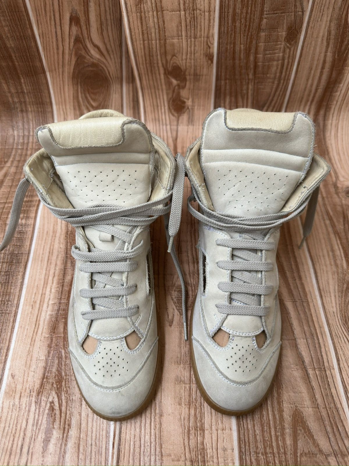 Maison Margiela Maison Margiela Archive GAT Replica Suede High tops Size US 6 / EU 39 - 4 Thumbnail