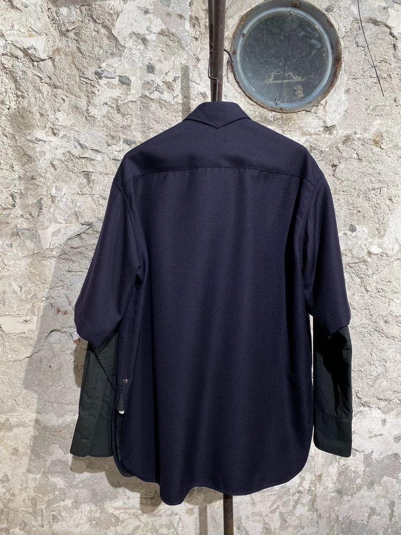 Yohji Yamamoto Yohji Yamamoto Y's fake two shirt jacket-2505 Size US L / EU 52-54 / 3 - 3 Thumbnail