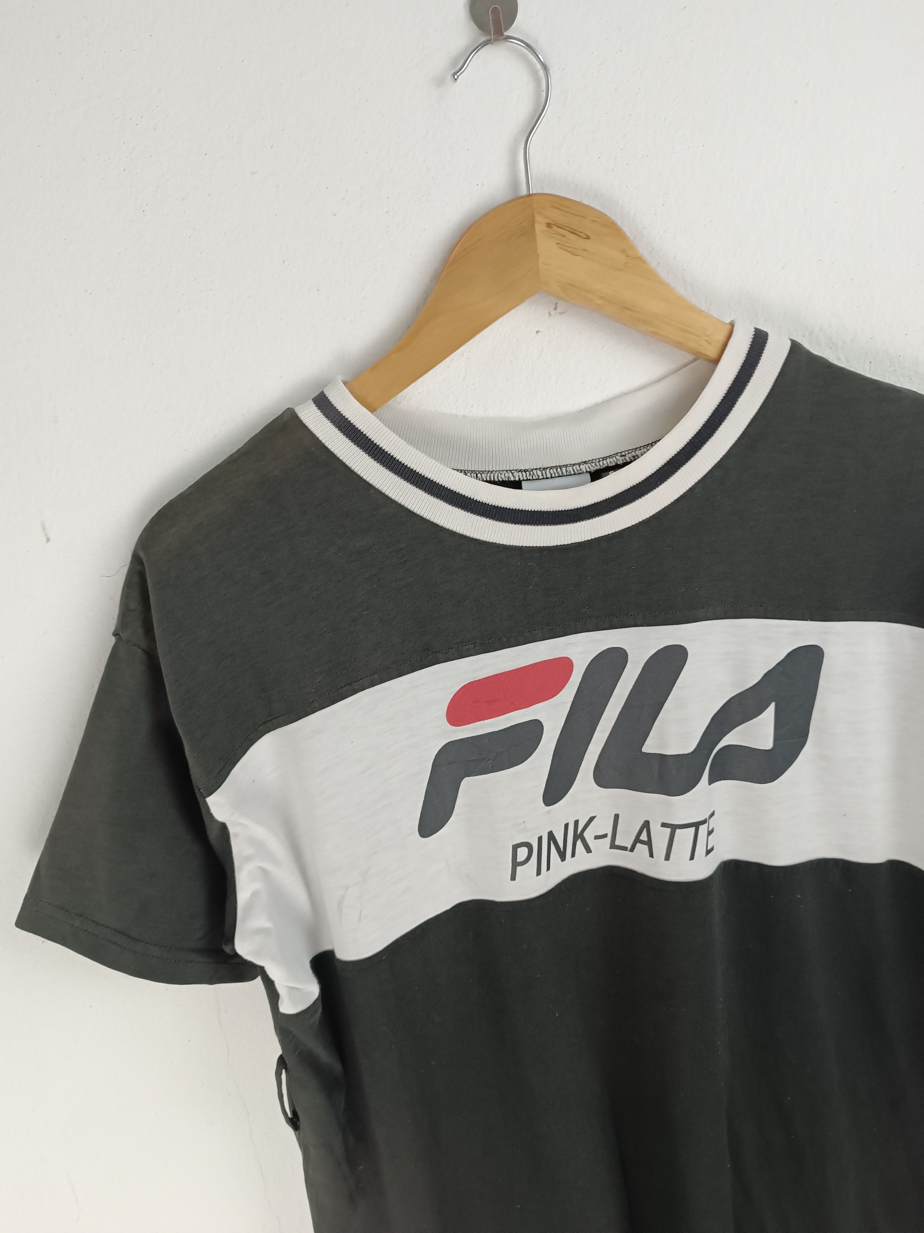 Fila VINTAGE FILA PINK LATTE LADY LONG TEE Size L / US 10 / IT 46 - 5 Thumbnail