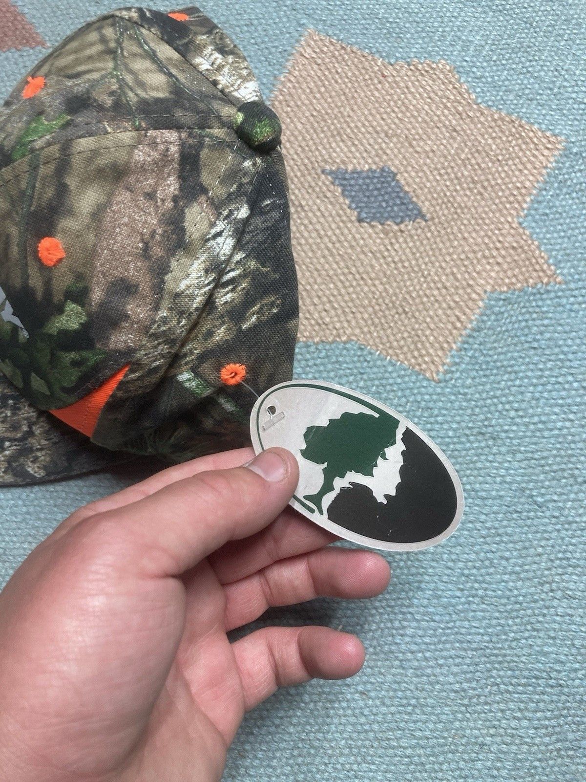 Mossy Oaks × Vintage Strapback hat camo cap mossy oak Penray automotive blaze NWT Size ONE SIZE - 3 Thumbnail