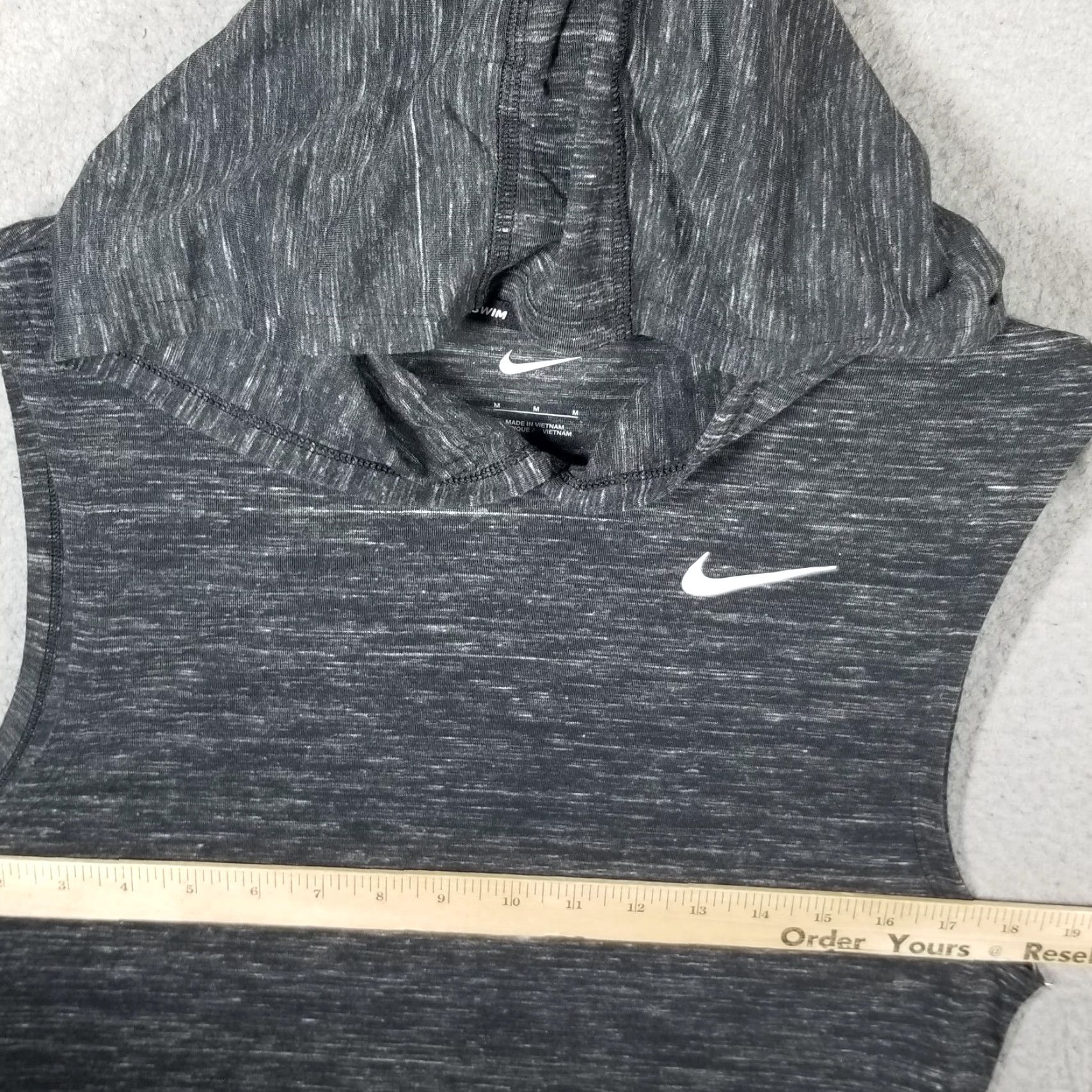 Nike Nike Swim Cover Up Dress Womens Medium Essentials Sleeveless Hooded Black Size M / US 6-8 / IT 42-44 - 6 Thumbnail