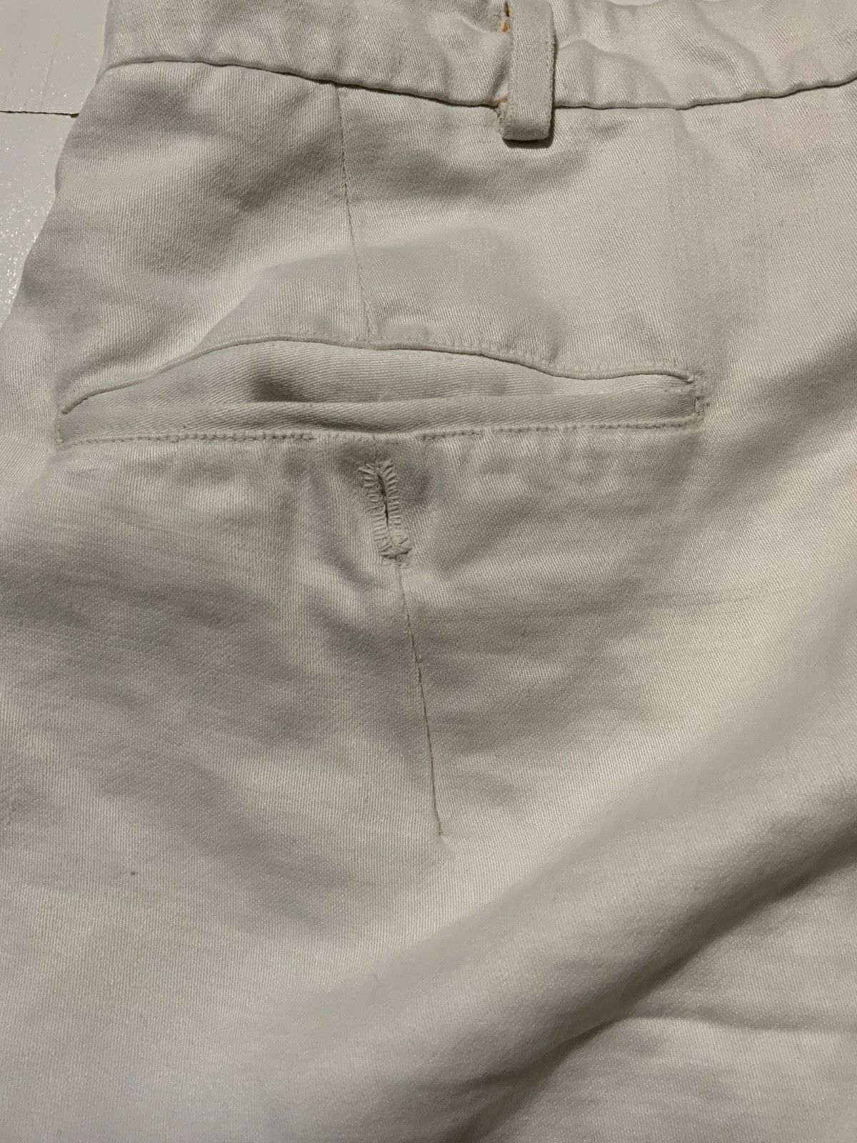 Vintage True Vintage Quality Tailors Workwear Linen Button Fly Pants Size US 32 / EU 48 - 16 Thumbnail