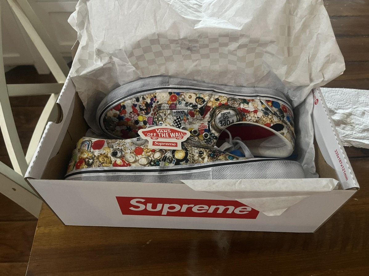 Supreme × Vans Supreme Mike Kelley Vans Era Size US 9.5 / EU 42-43 - 2 Thumbnail