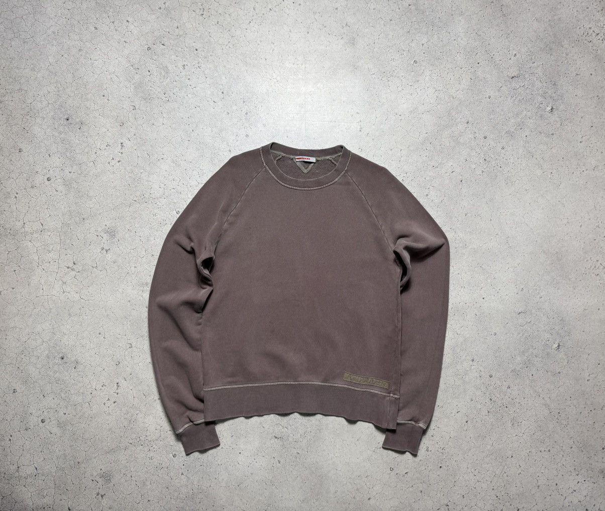 Prada Prada Luxury Vintage Sweatshirt Logo Size S Size US S / EU 44-46 / 1 - 2 Thumbnail