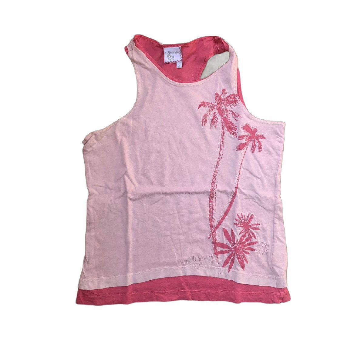 Billabong × Vintage 🔥 Rare Y2K Billabong Double Layer Tank Top – SS2003 🌴💖 Size S / US 4 / IT 40 - 1 Thumbnail