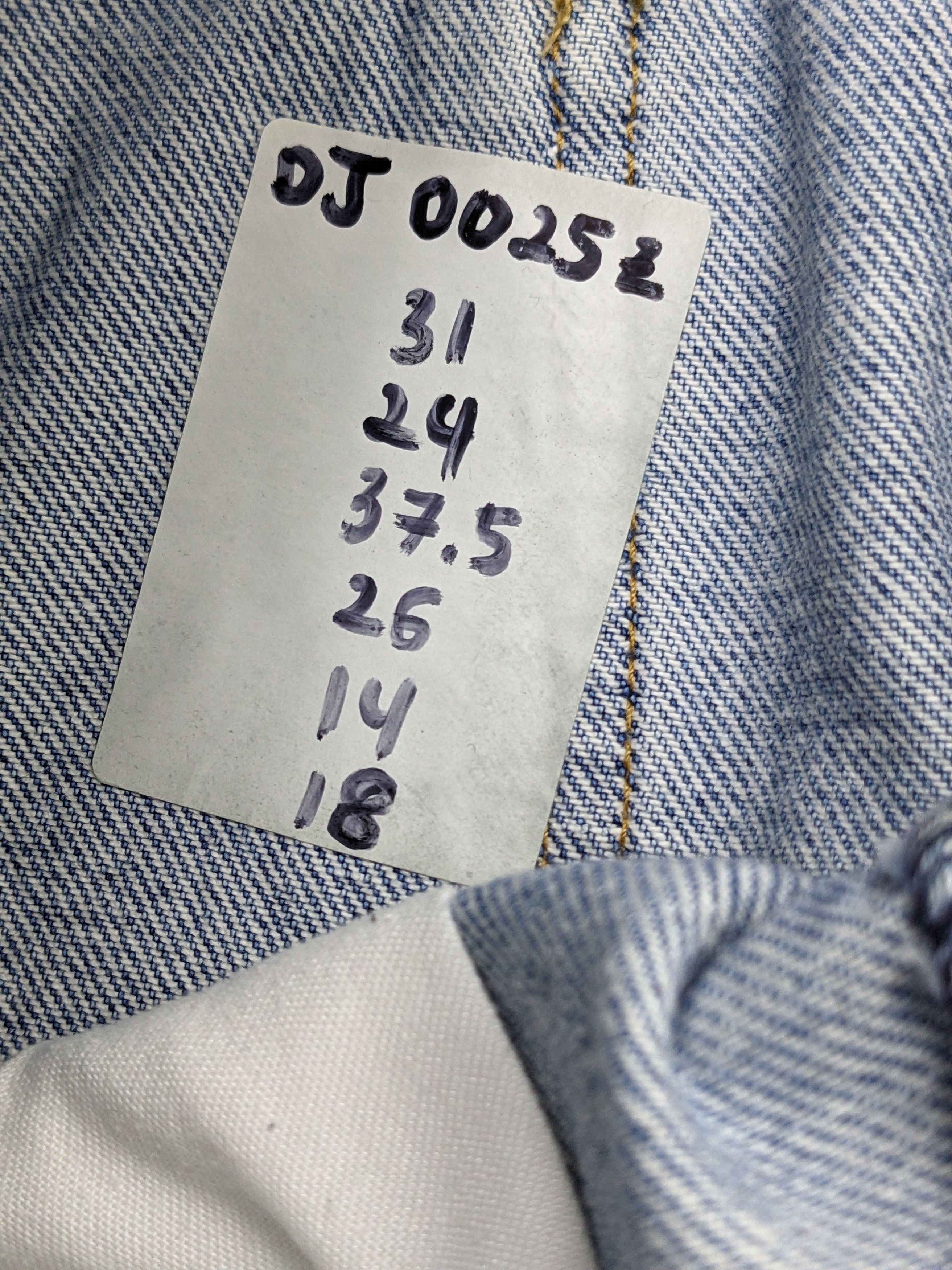 Levi's × Vintage Vintage 80s Levis 310 Orange Tabs Jeans DJ0025Z Size US 35 - 13 Thumbnail