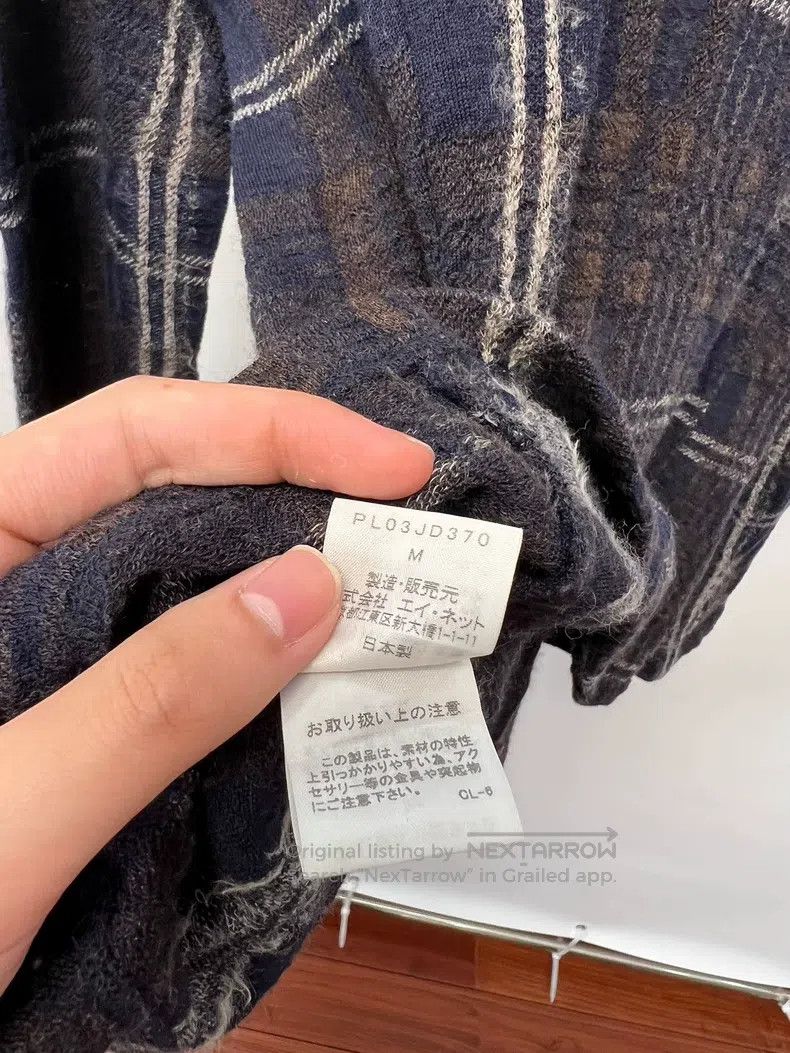 Issey Miyake Issey Miyake Wool Plaid Shirt Size US M / EU 48-50 / 2 - 7 Thumbnail
