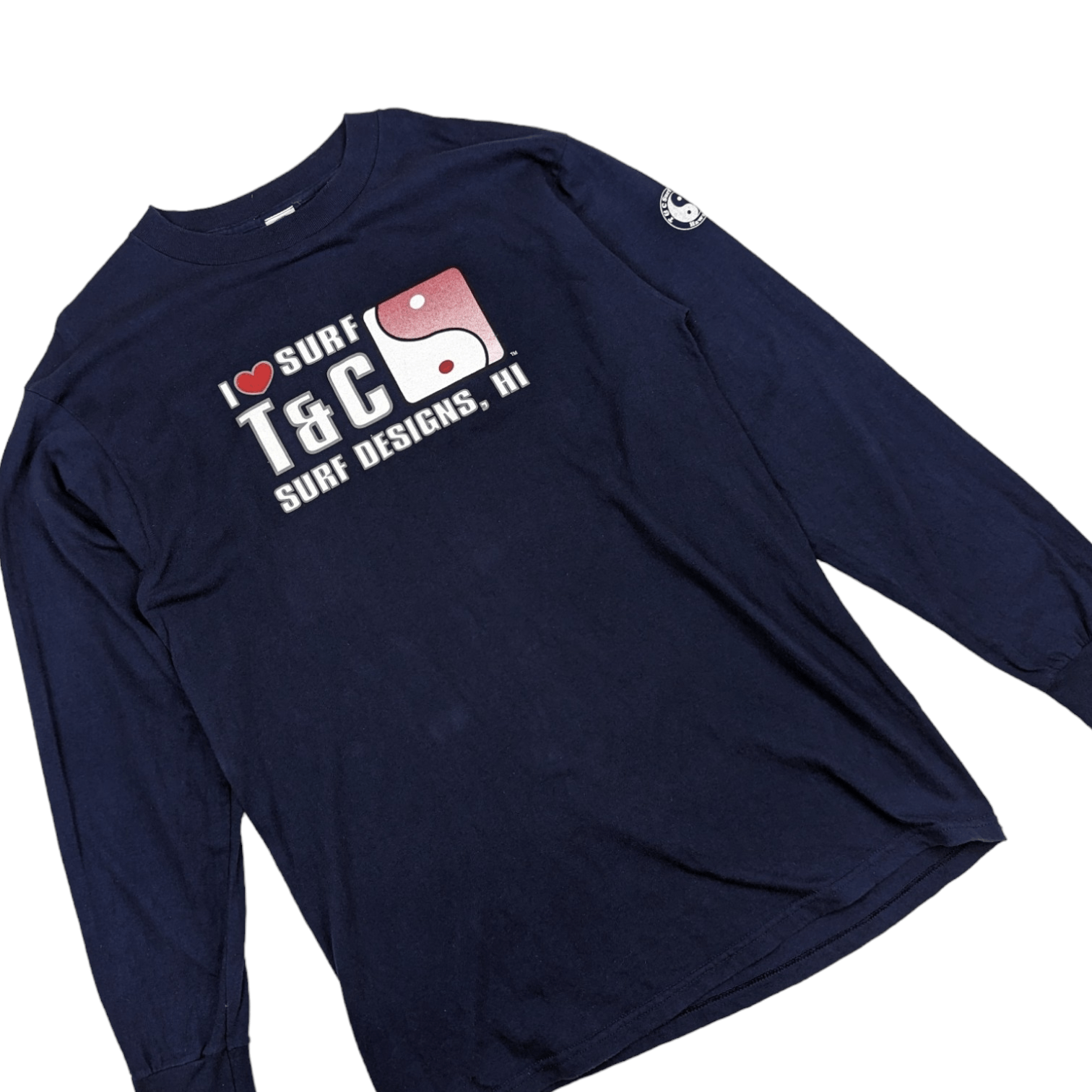 Vintage Vintage 90's T&C Surf Designs Long Sleeve T-Shirt Sweatshirt Size US L / EU 52-54 / 3 - 2 Thumbnail