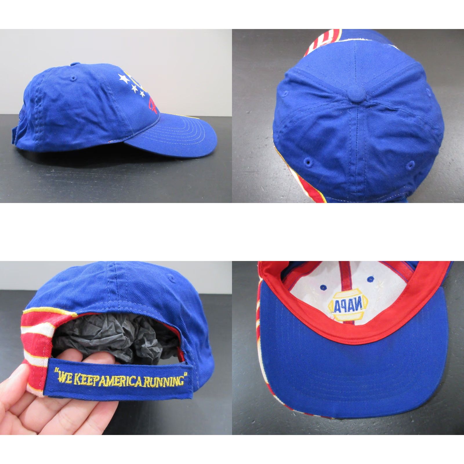 Vintage Michael Waltrip #21 Car Cap Nascar Daytona outlet USA Colorblock Strapback Hat