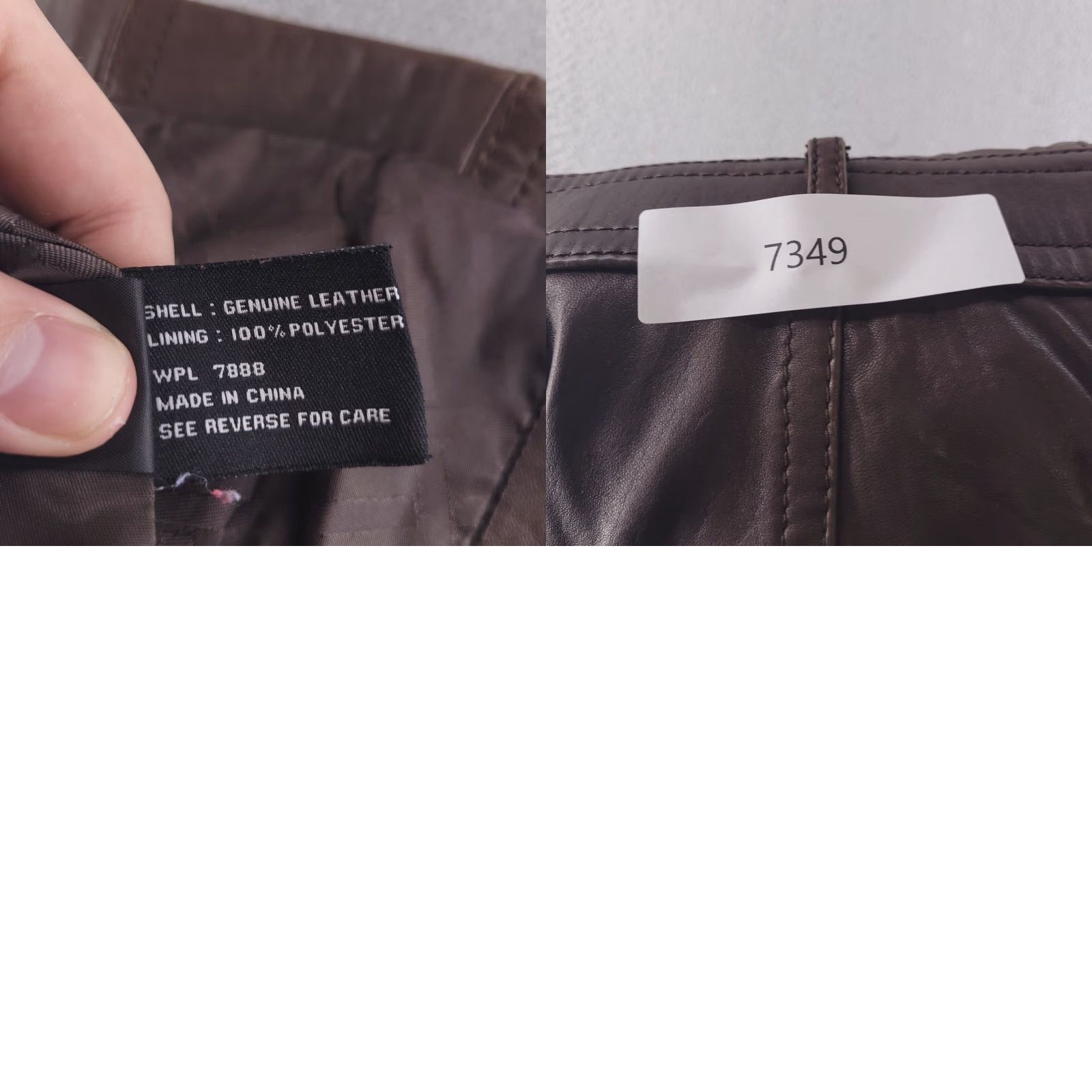 Jones New York Jones New York Coat Womens Medium Leather Brown Trench Long Real Genuine Size M / US 6-8 / IT 42-44 - 9 Thumbnail