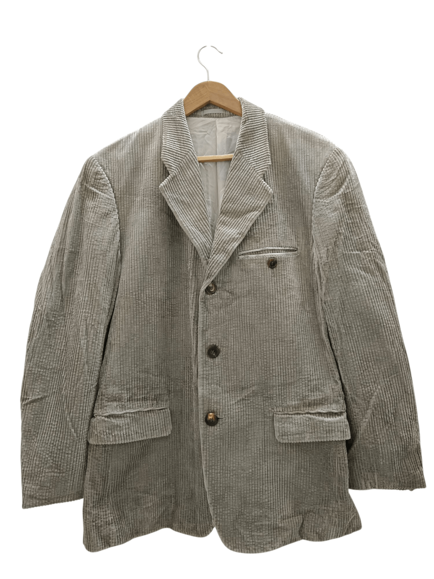 Issey Miyake Issey Miyake Men corduroy blazer jacket Size 40R - 1 Thumbnail