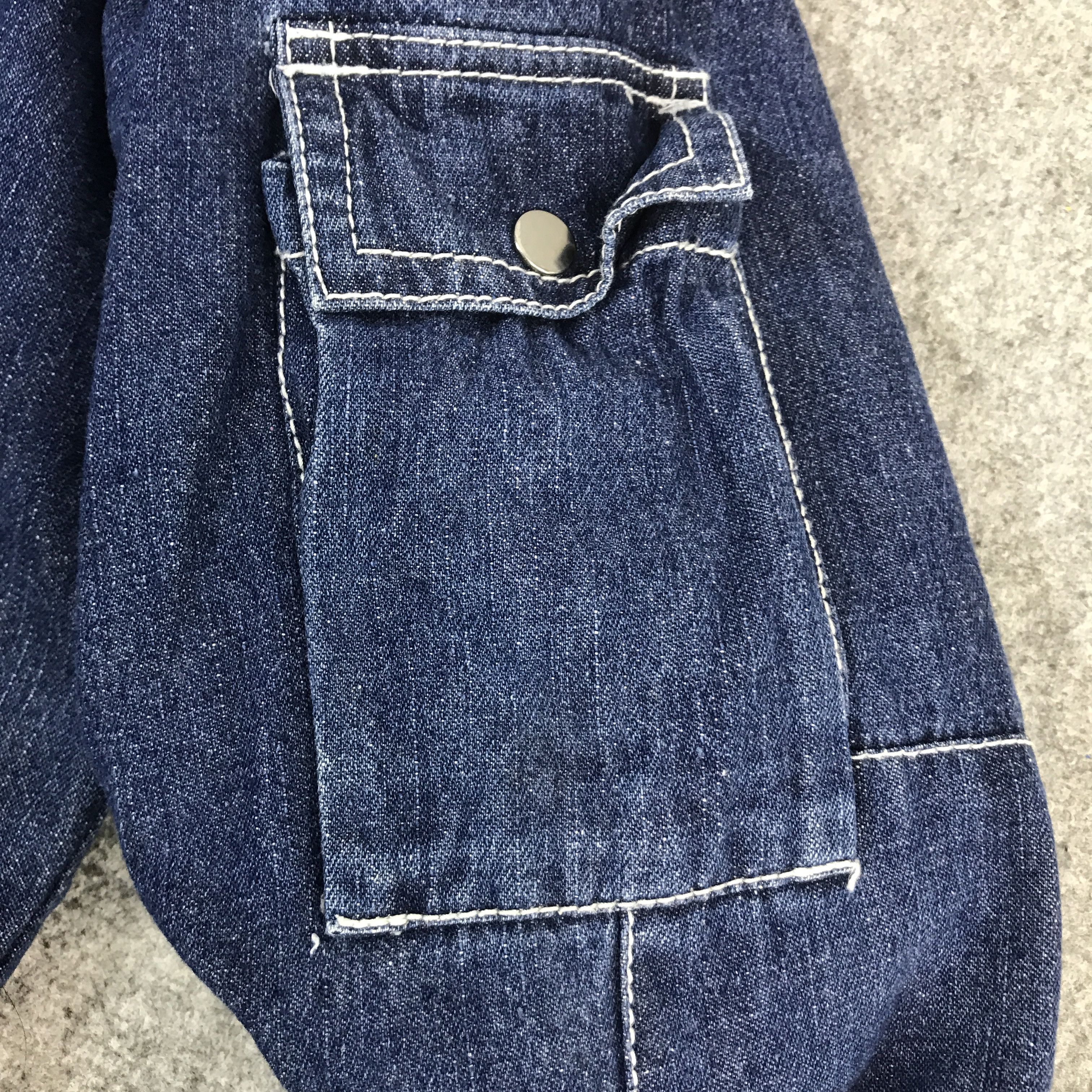 Japanese Brand JOEY FACTORY JAPAN STYLE DENIM HOODIES JACKET K69B5 Size US M / EU 48-50 / 2 - 12 Thumbnail