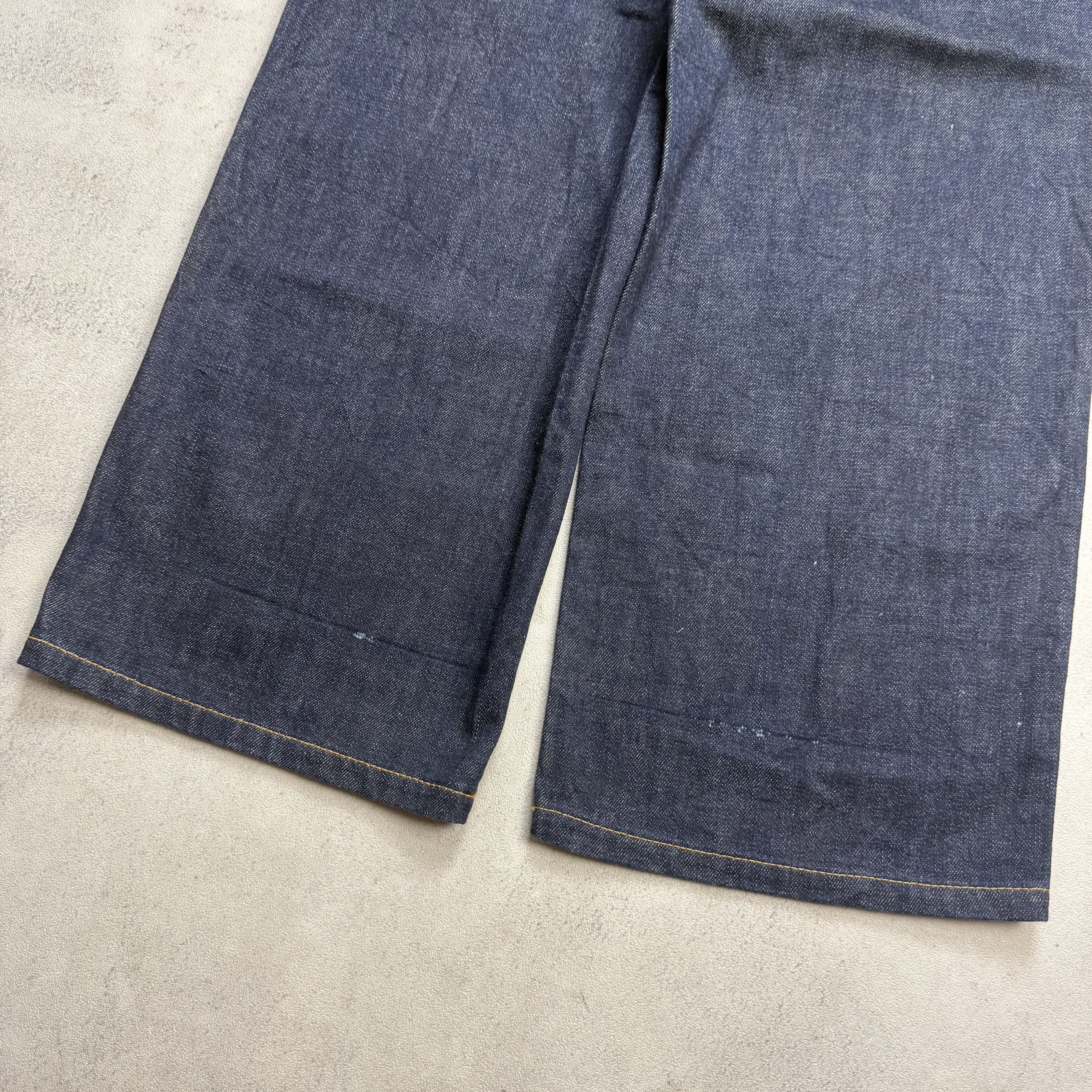 Comme des Garcons AD2006 Tricot Comme Des Garcons Wide Leg Baggy Denim Size US 32 / EU 48 - 6 Thumbnail