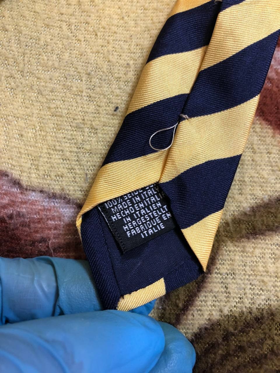 Vintage Vintage Men's Neck Tie Frangi SILK Size ONE SIZE - 6 Thumbnail