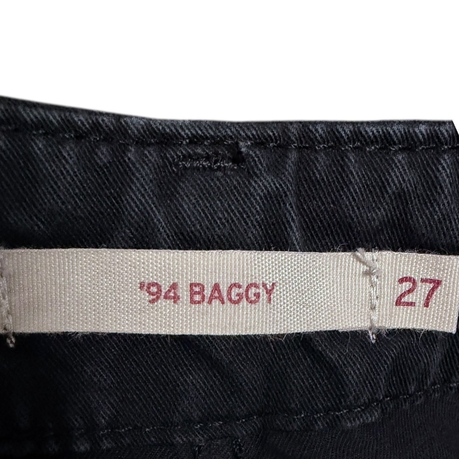 Levi's Levi's '94 Baggy Blue Utility Women's Khaki Pants 27x26 Size 27" / US 4 / IT 40 - 7 Thumbnail
