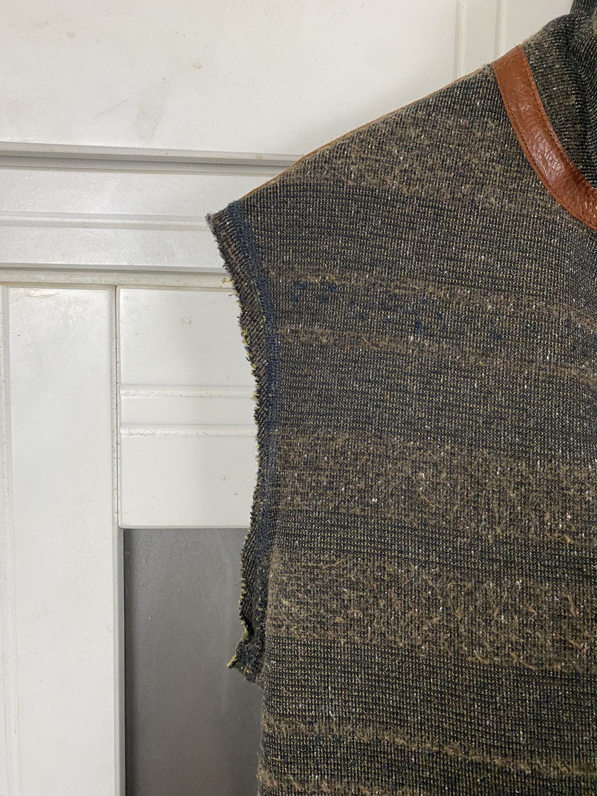 Kapital ✅️Vest Kapital Wool Leather Line Size US M / EU 48-50 / 2 - 4 Thumbnail