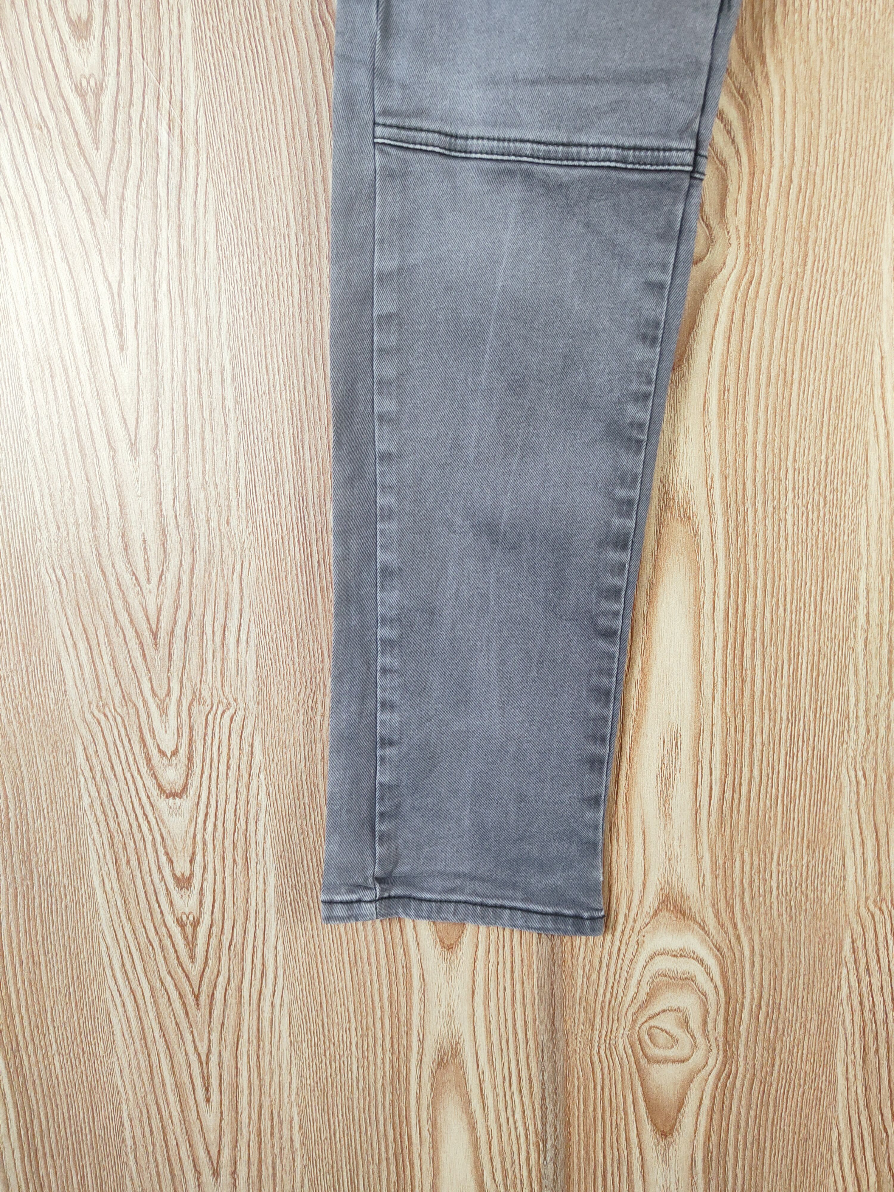 Japanese Brand Denim Place Dark Gray Multipocket Tactical Cargo Pants #W368 Size US 30 / EU 46 - 4 Thumbnail