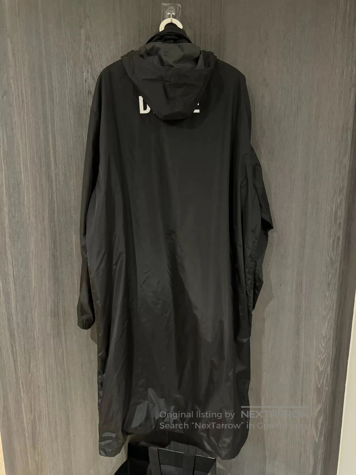 Balenciaga balenciaga black long raincoat with tags. Size US L / EU 52-54 / 3 - 4 Thumbnail
