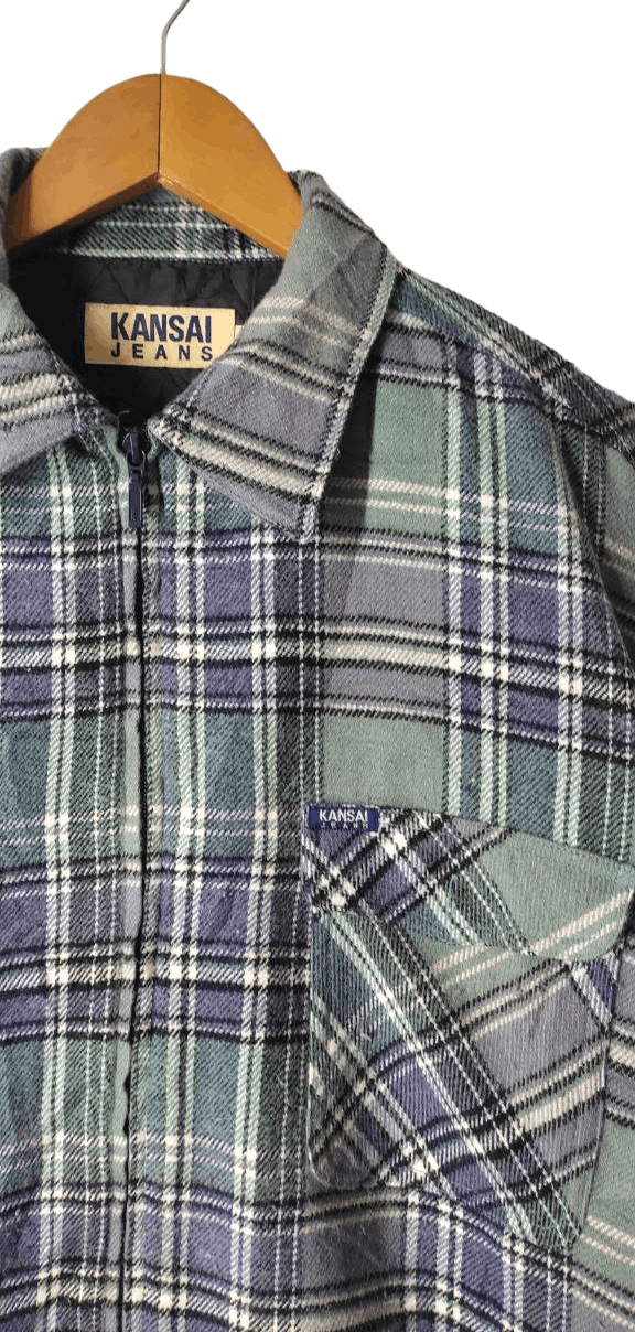 Kansai Yamamoto KANSAI JEANS KANSAI YAMAMOTO JAPAN UNISEX JACKET Size US L / EU 52-54 / 3 - 5 Thumbnail