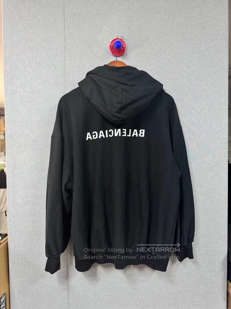 Balenciaga Balenciaga Letter Logo Zip Jacket Size US S / EU 44-46 / 1 - 2 Thumbnail
